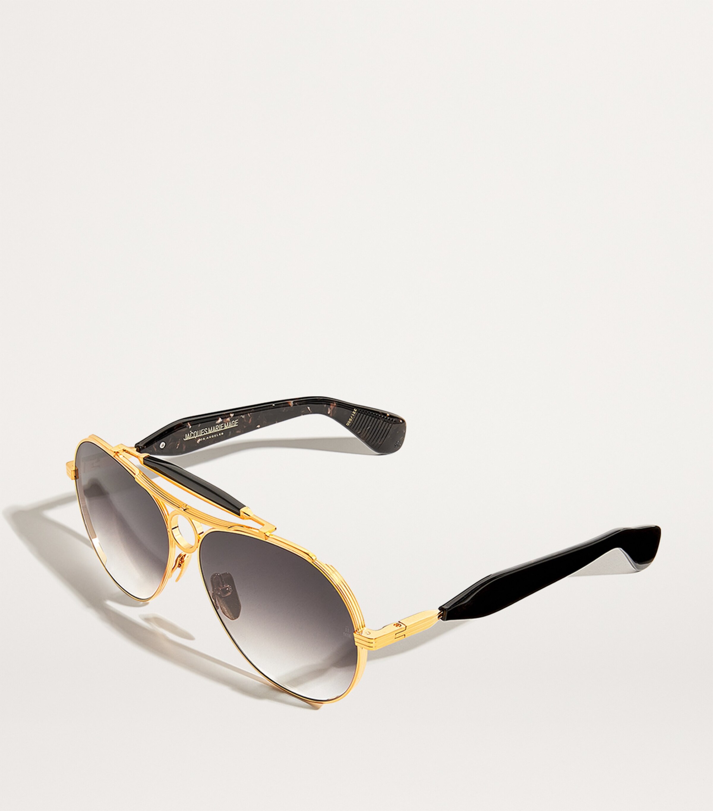 Aspen Aviator Sunglasses GOLD Image 2