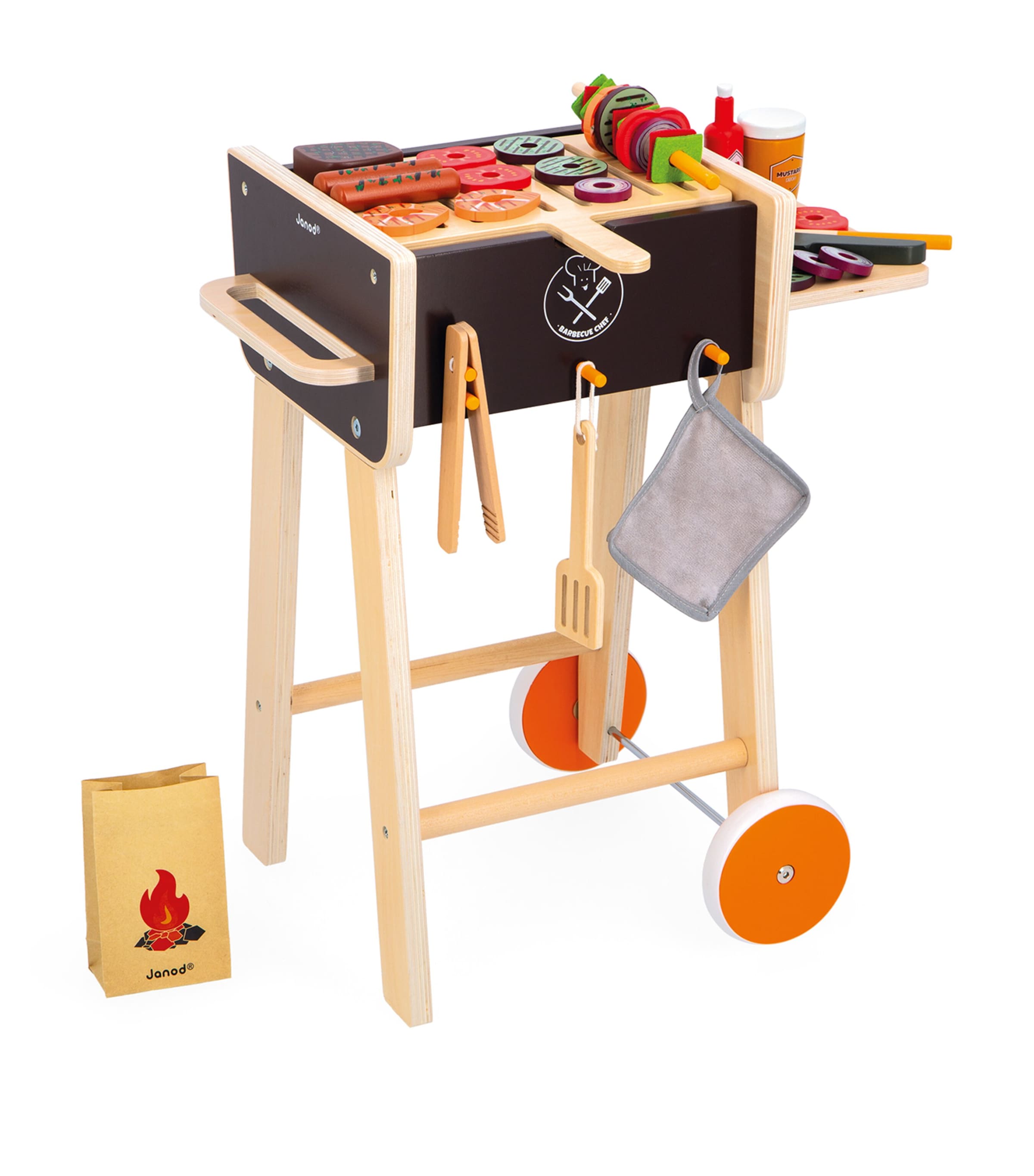 Janod Wooden Barbeque Set | Toys | Wooden Toys | Designers | Janod