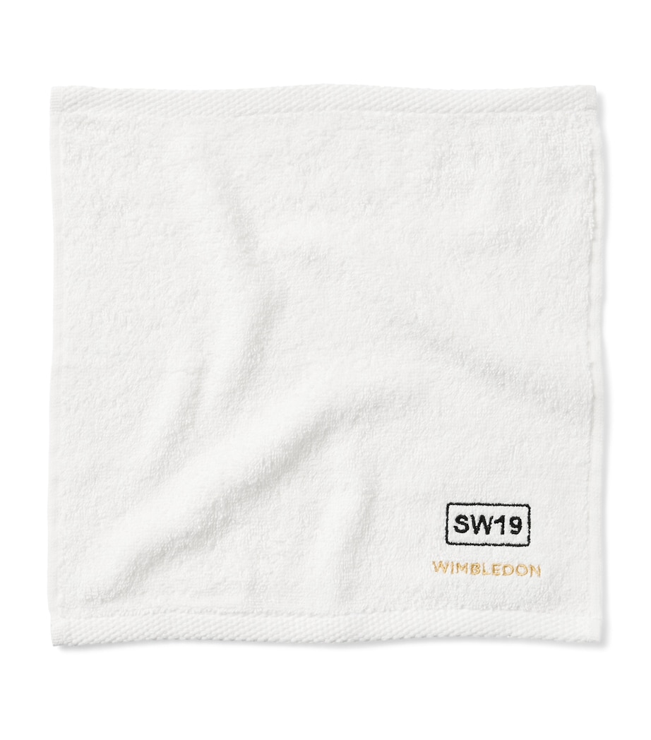 Christy x Wimbledon Face Cloths (Pack of 5) White Mix Image 6