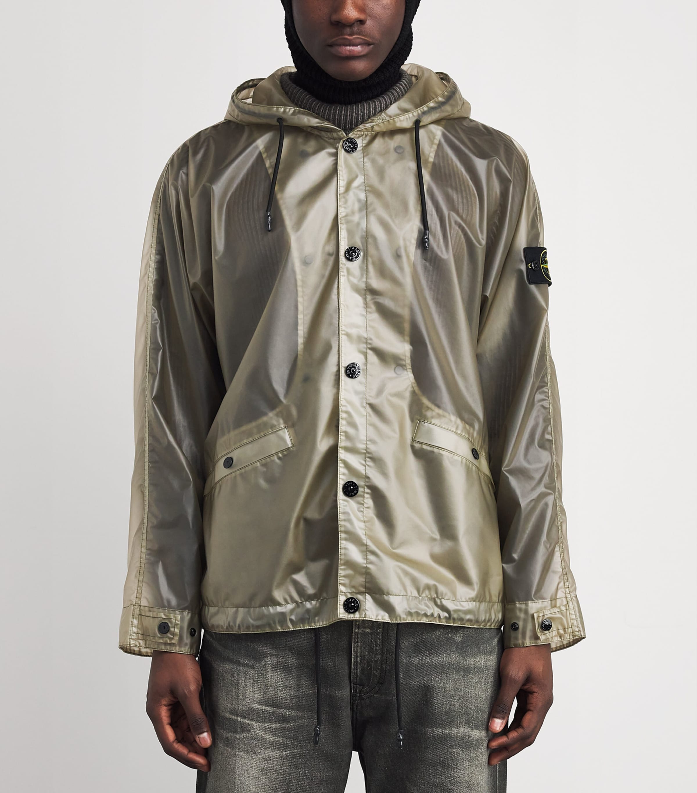 Translucent Wind-Resistant Parka V005D Image 7