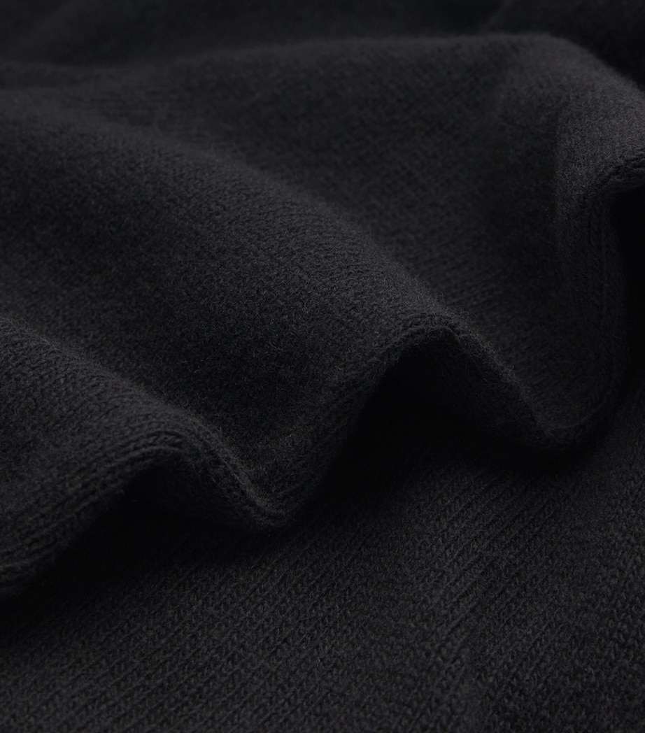 Wool-Cashmere Rollneck Sweater BLACK Image 5