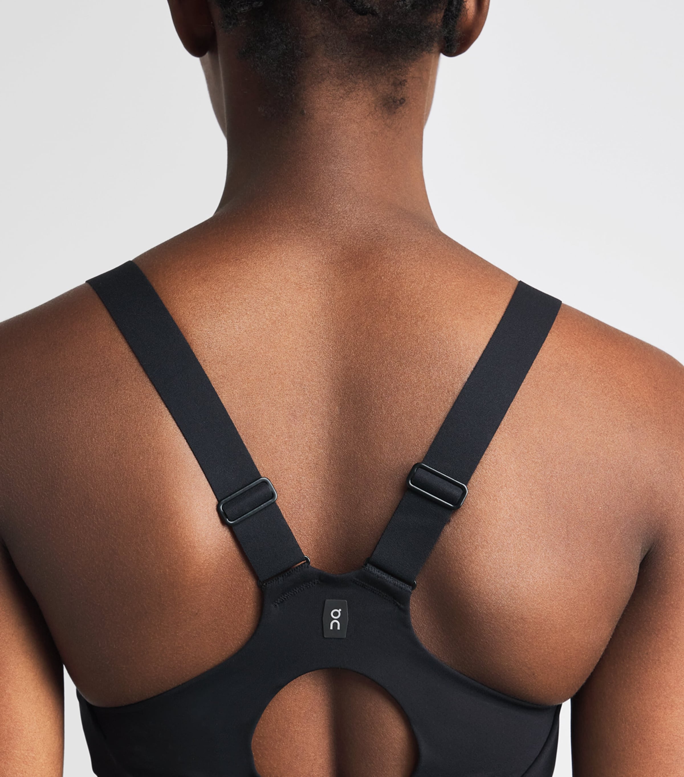 On Womens Performance Sports Bra Black Image 3