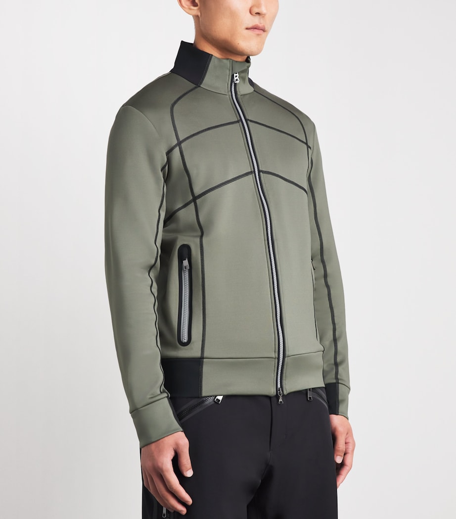 Bogner Mens Mid-Layer Hayo Jacket Slate Green Image 4