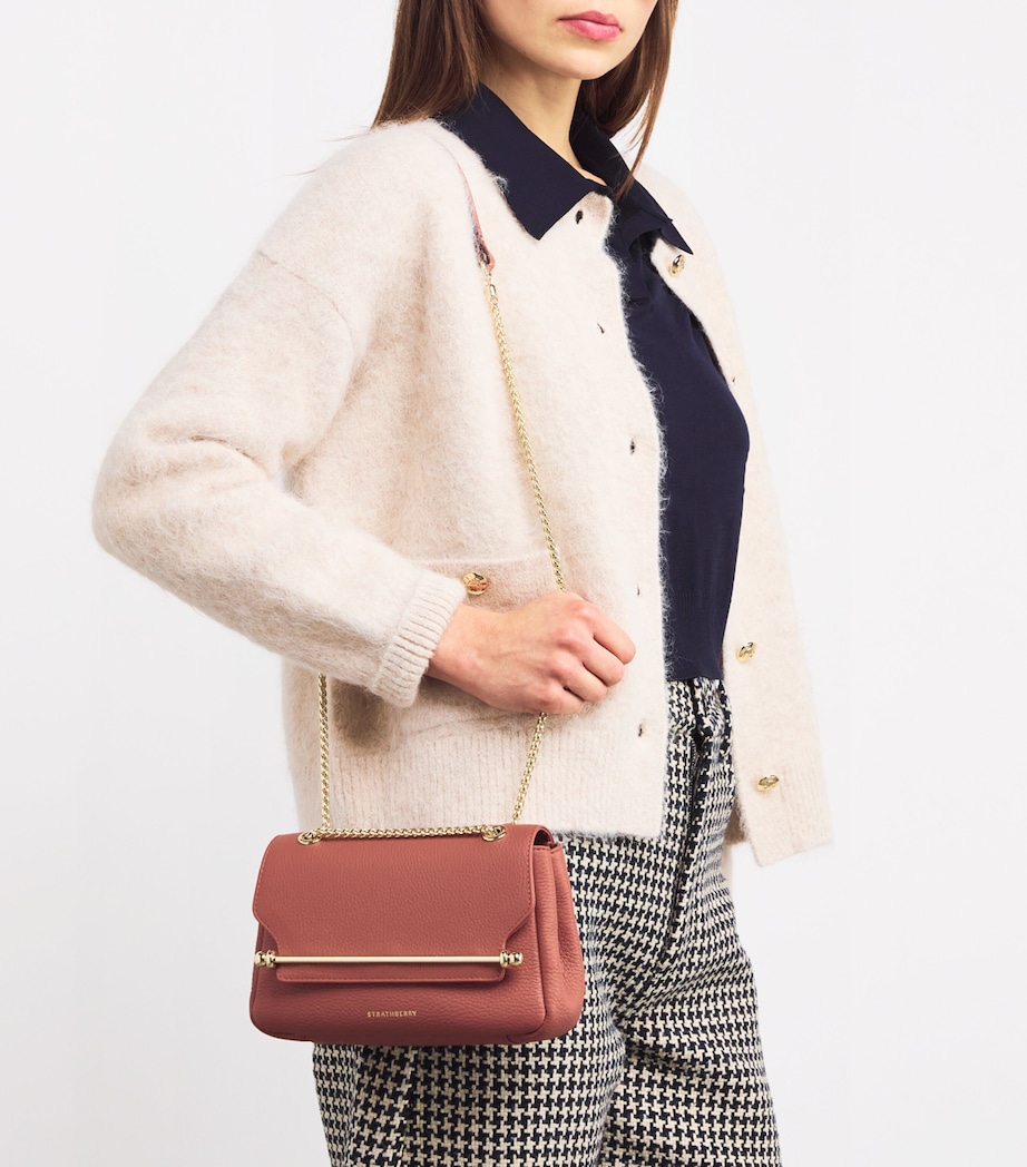 Mini Leather East-West Shoulder Bag 720 SIENNA Image 2