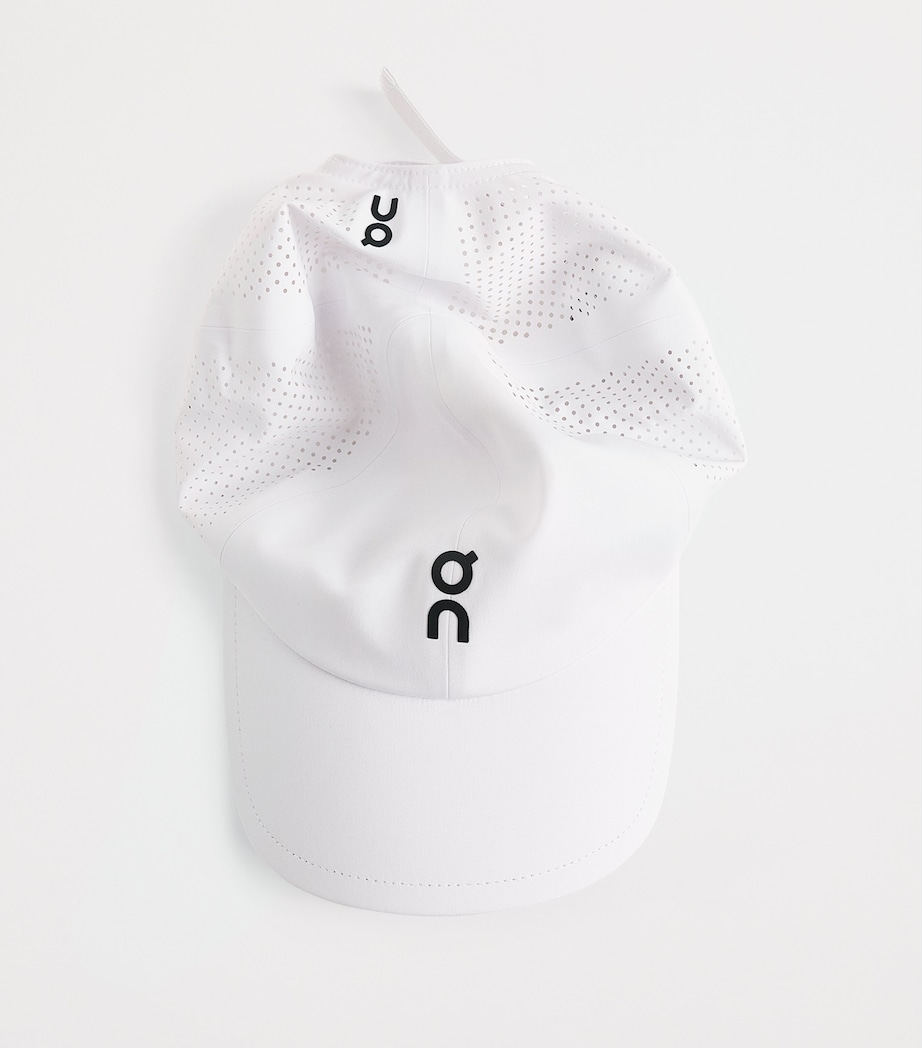 Perforated Court Baseball Cap WHITE | WHITE Image 4