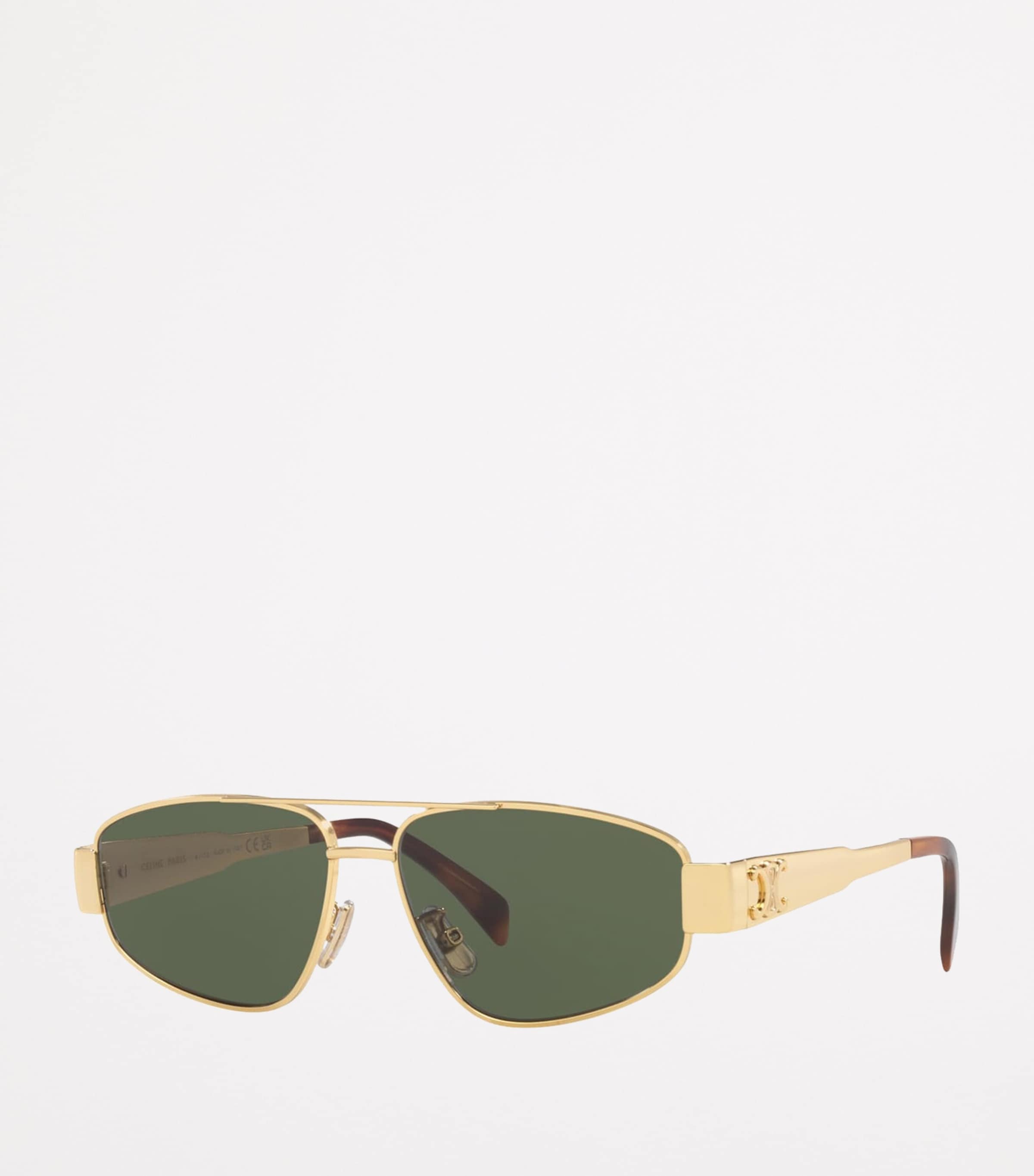 Celine Metal Triomphe Pilot Sunglasses Image 2
