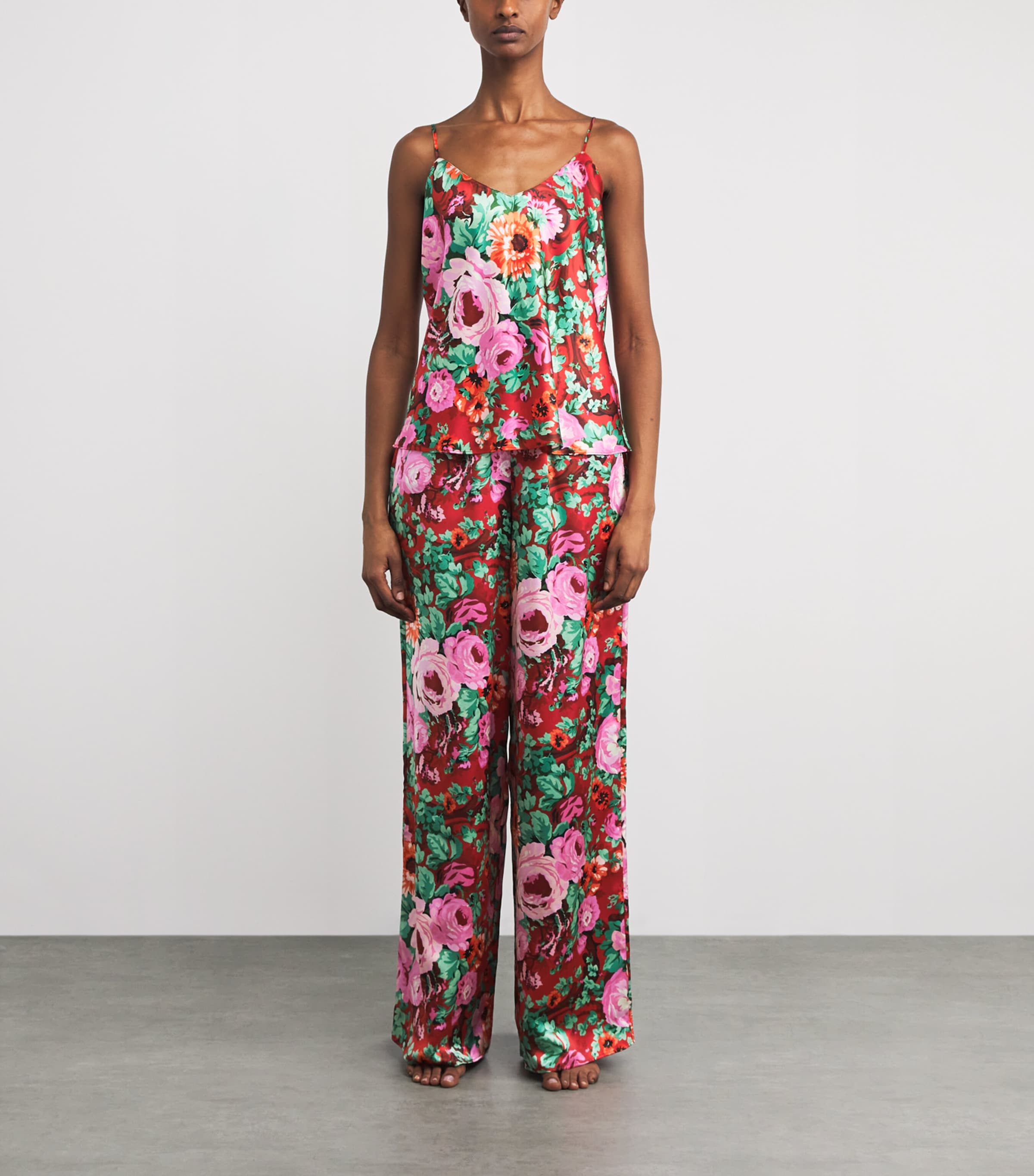 Silk Floral Bliss Pyjama Set MOULIN Image 2