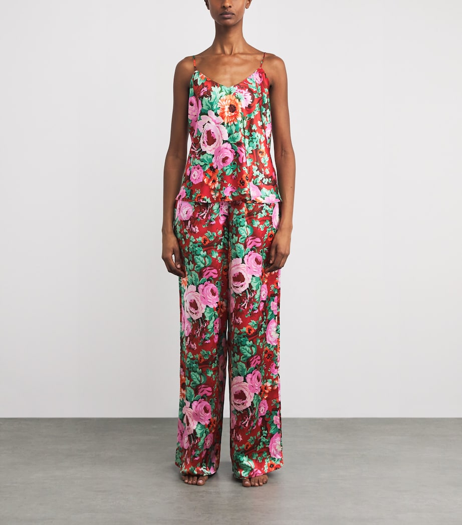 Silk Floral Bliss Pyjama Set MOULIN Image 2
