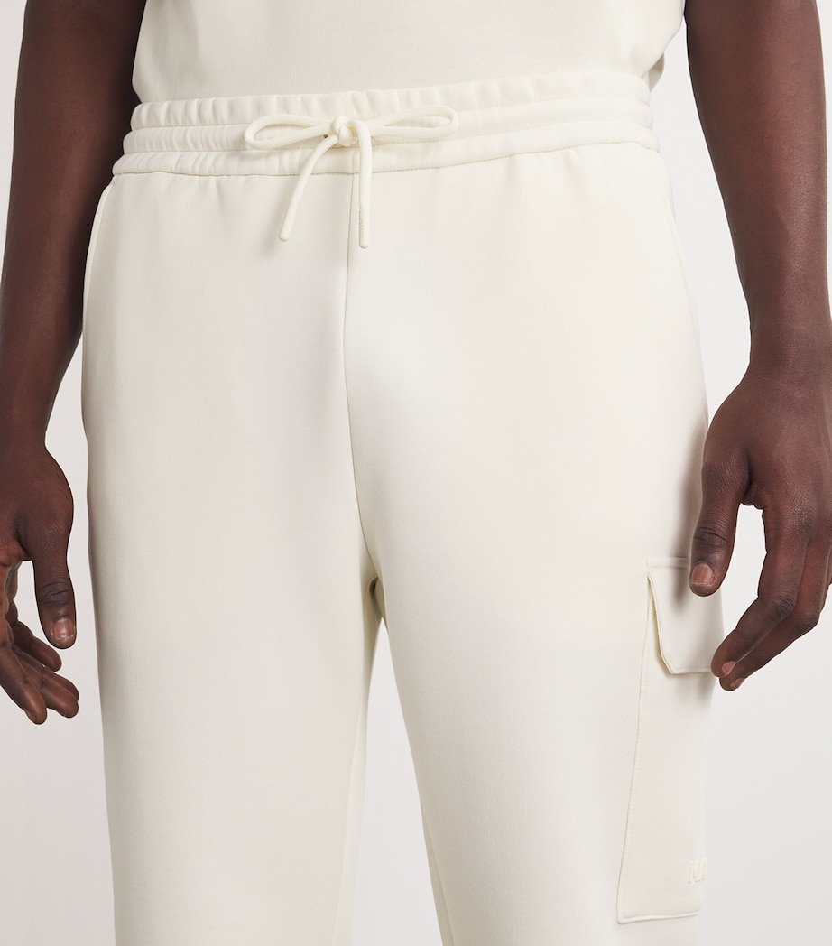 Cotton-Blend Marvin Cargo Sweatpants CREAM Image 6