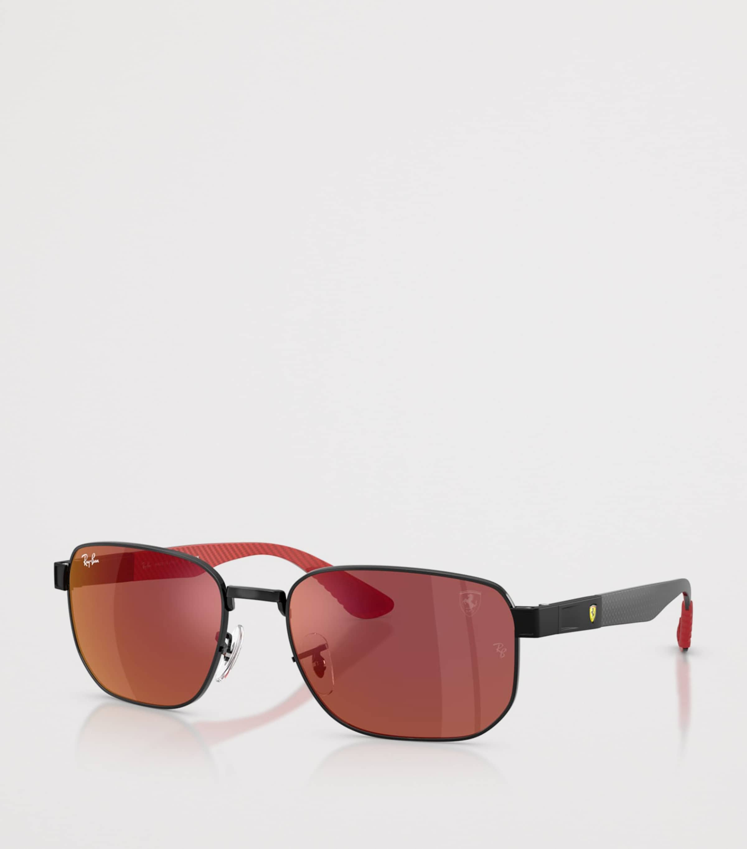 Ray-Ban Scuderia Ferrari Square Sunglasses Black Image 2