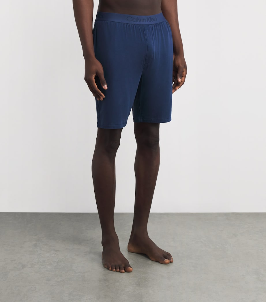 Logo Sleep Shorts CECDARK DENIM Image 3