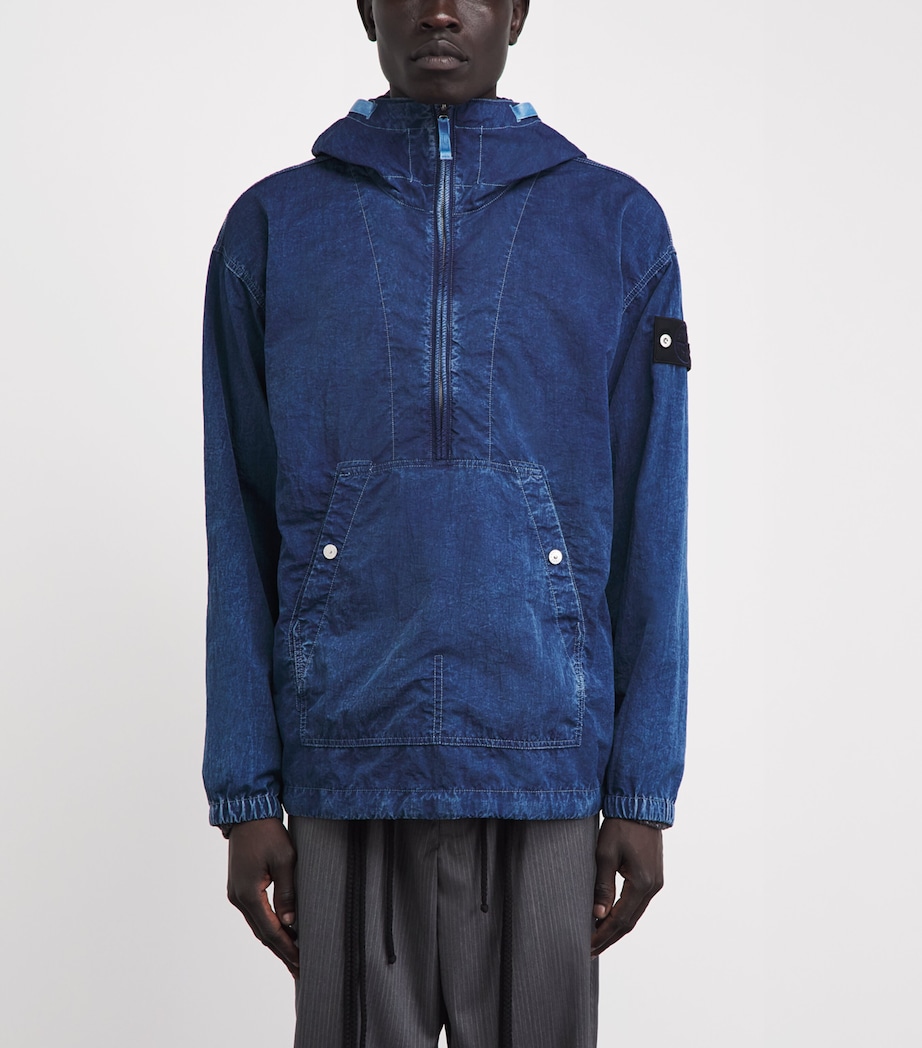 Stone Island Mens Hooded Anorak Jacket Image 4