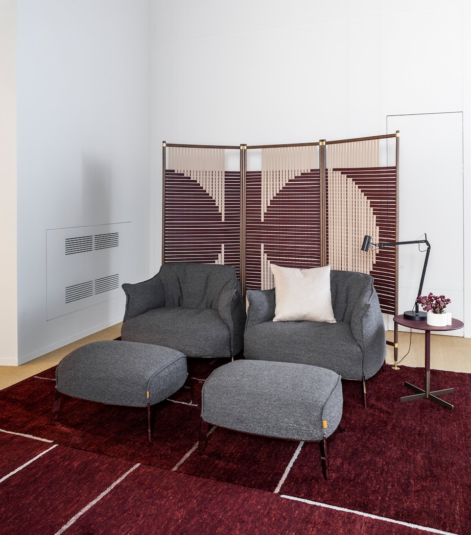 Poltrona Frau Plot Room Divider Pelle Sc/il Glco Image 3