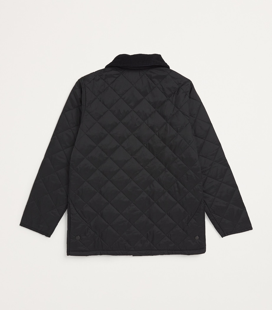 Quilted Liddesdale Jacket (6-15 Years) BK92 BLACK Image 2