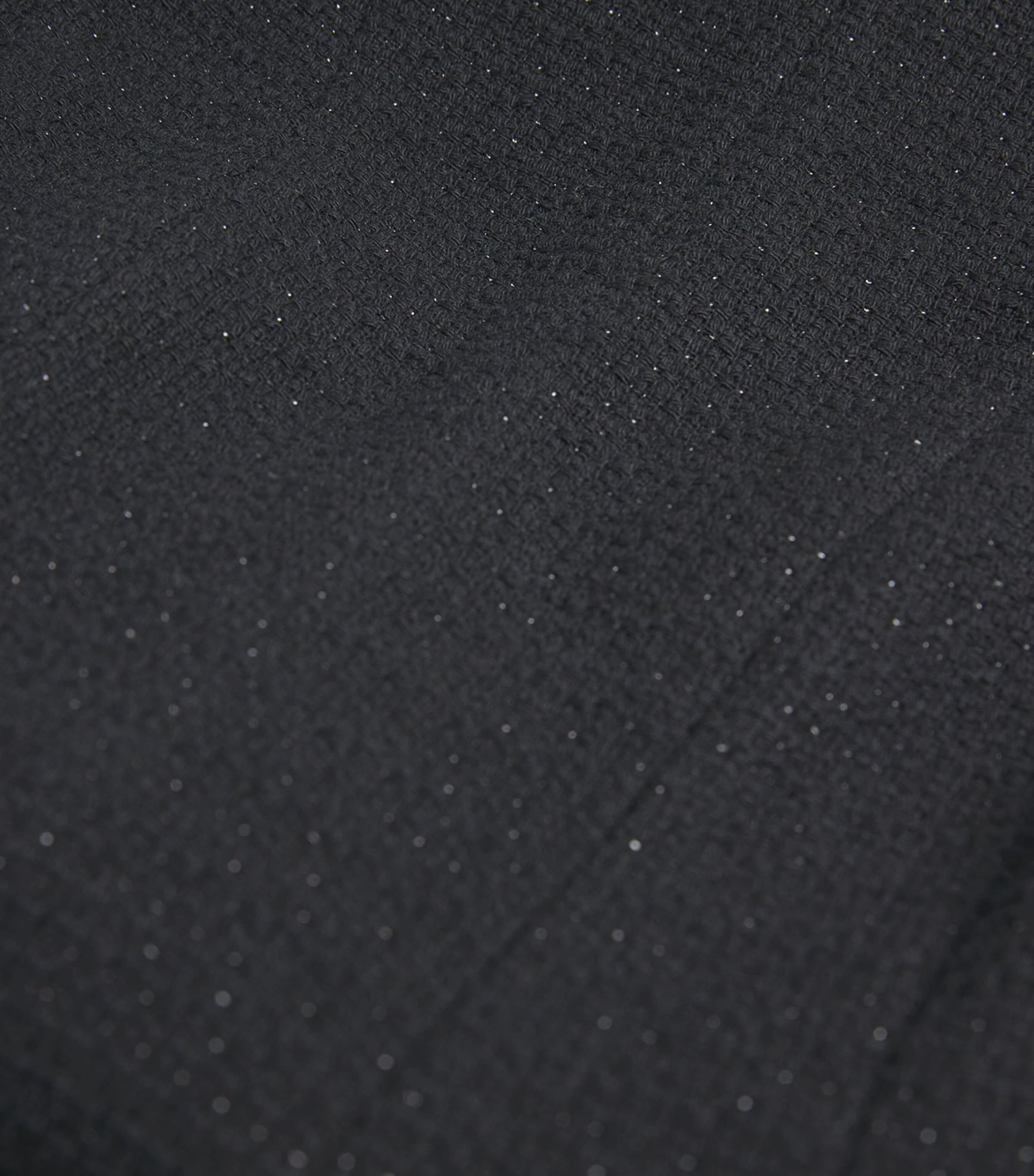 Cotton-Blend Tweed Mini Dress BLACK Image 5