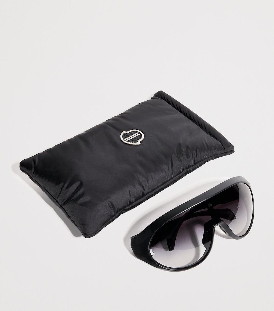 x Moncler Temple 0ME8010 Sunglasses 999 - BLACK Image 4