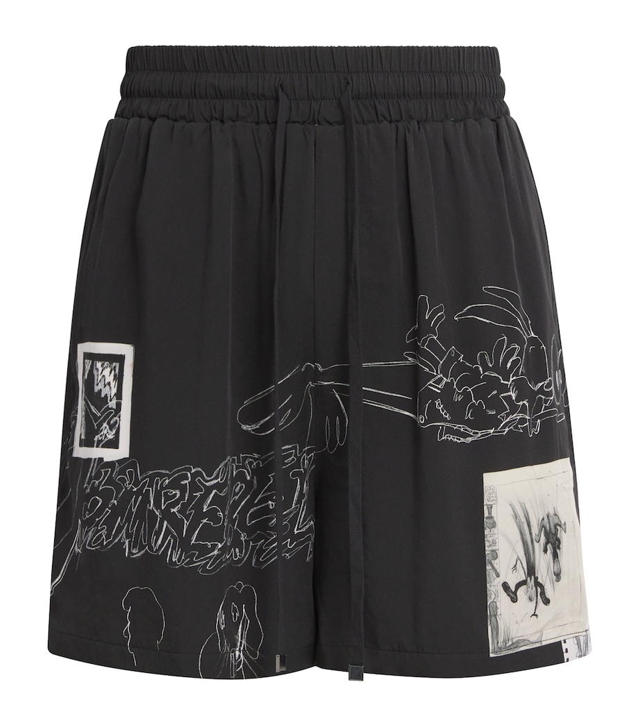 Cotton Assemblage Shorts BLACK Image 1