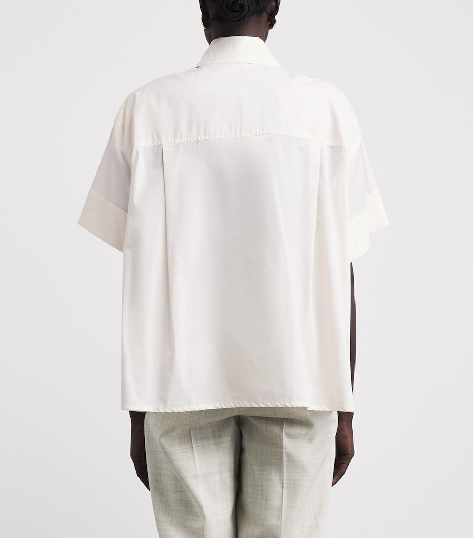 Joseph Womens Cotton Poplin Justo Shirt Wax Image 5