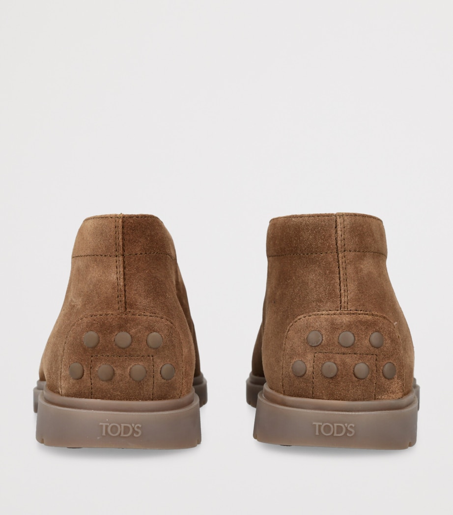 Suede Chukka Ankle Boots BROWN Image 2