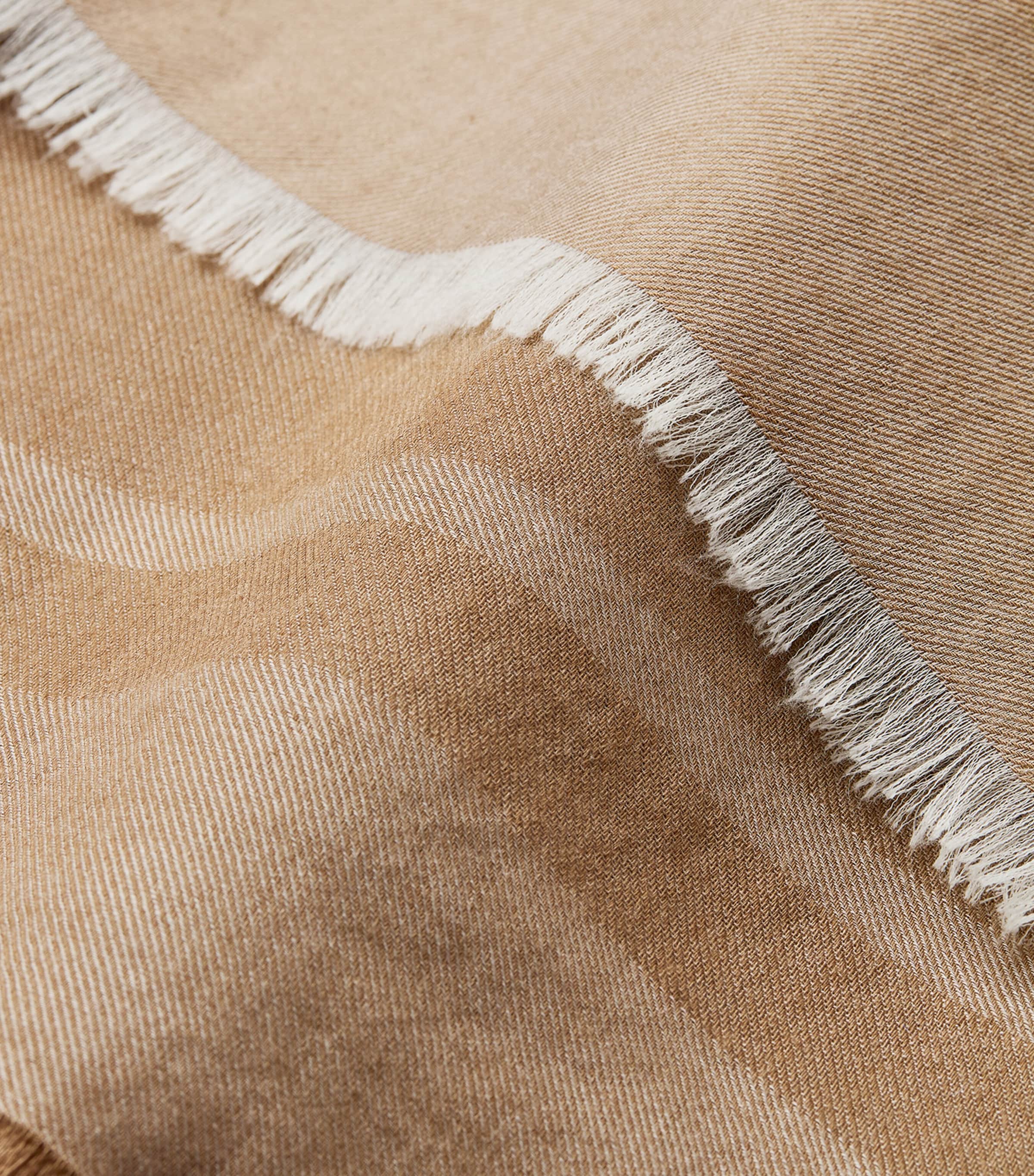 Saint Laurent Cashmere-Silk Cassandre Scarf Image 3