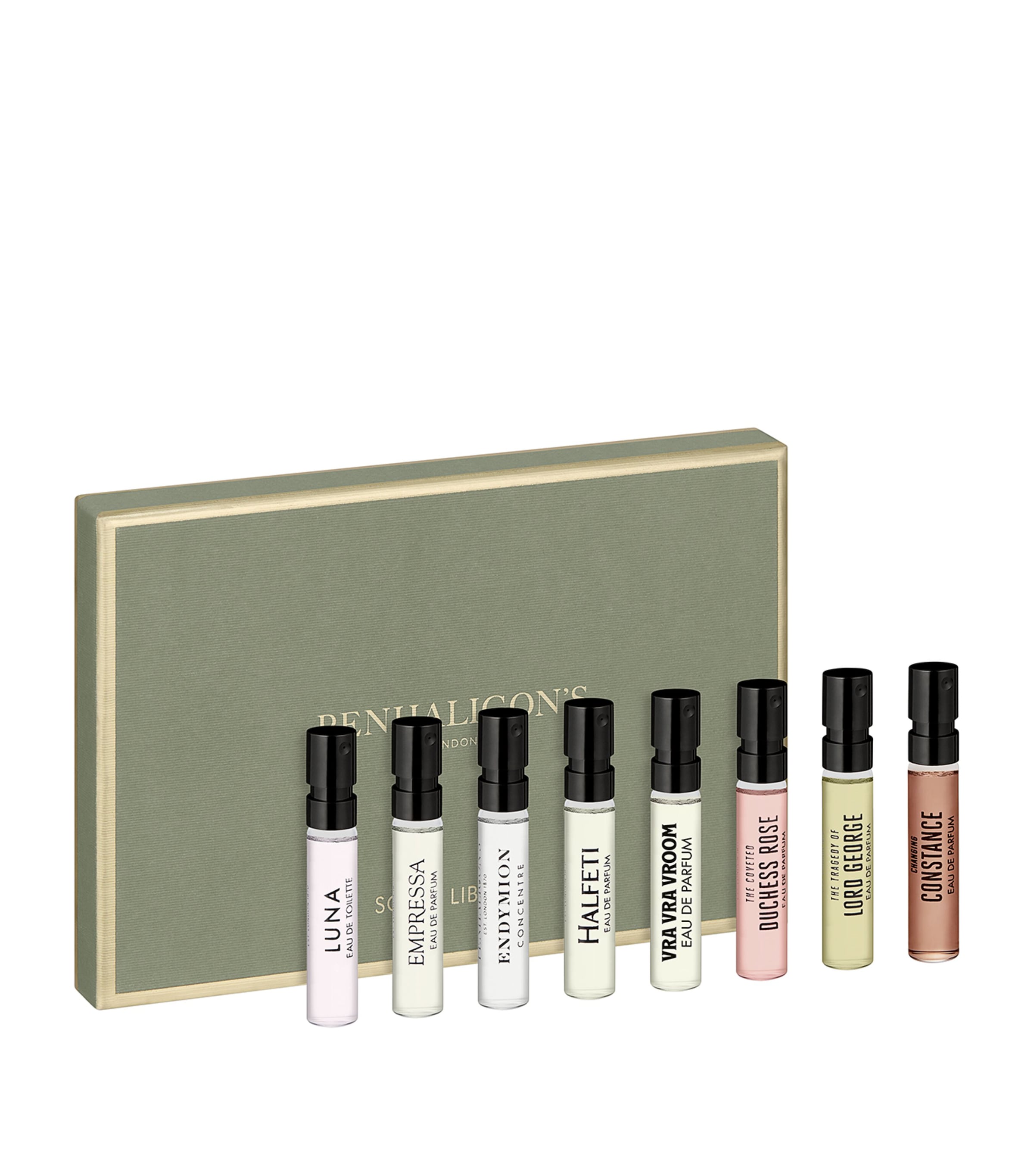 Penhaligon's Bestseller Scent Library Fragrance Gift Set (8 x 2ml) Image 1