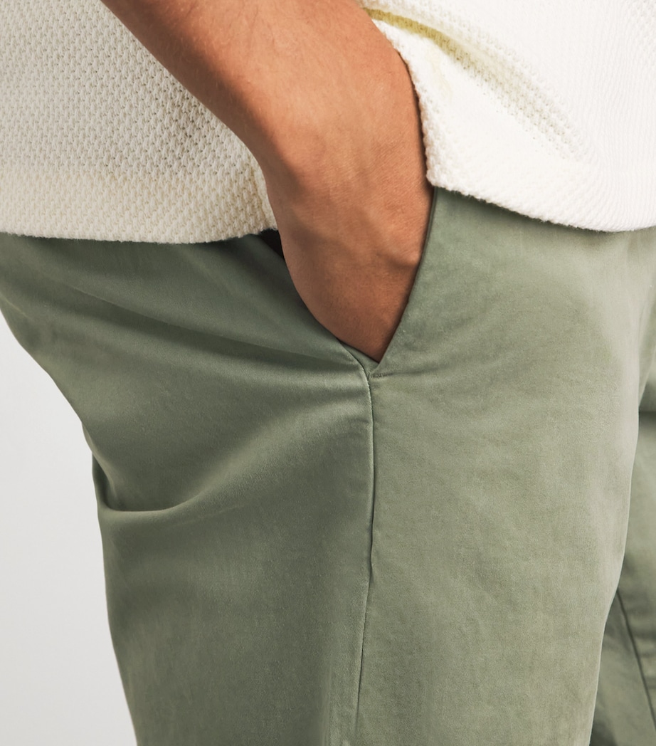 Polo Ralph Lauren Mens Stretch-Cotton Jarrett Slim Chinos Sage Green Image 3