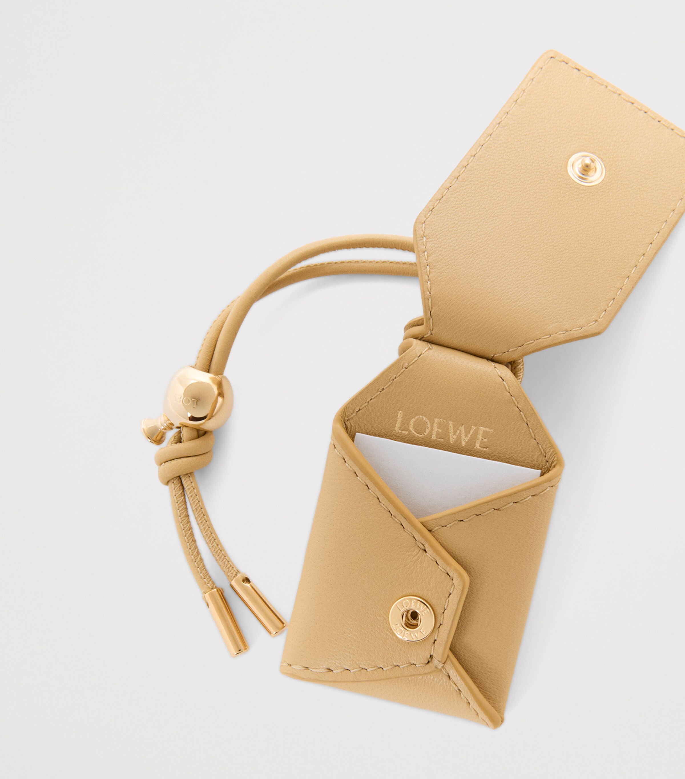 Mini Leather Featherlight Puzzle Top-Handle Bag DARK BUTTER Image 12