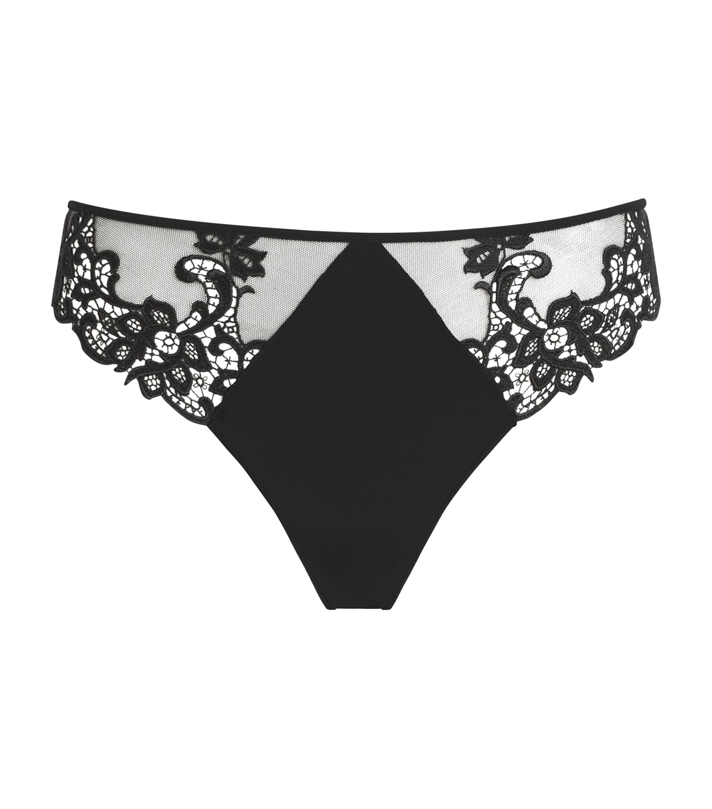 Simone Perele Saga Lace Thong In Black