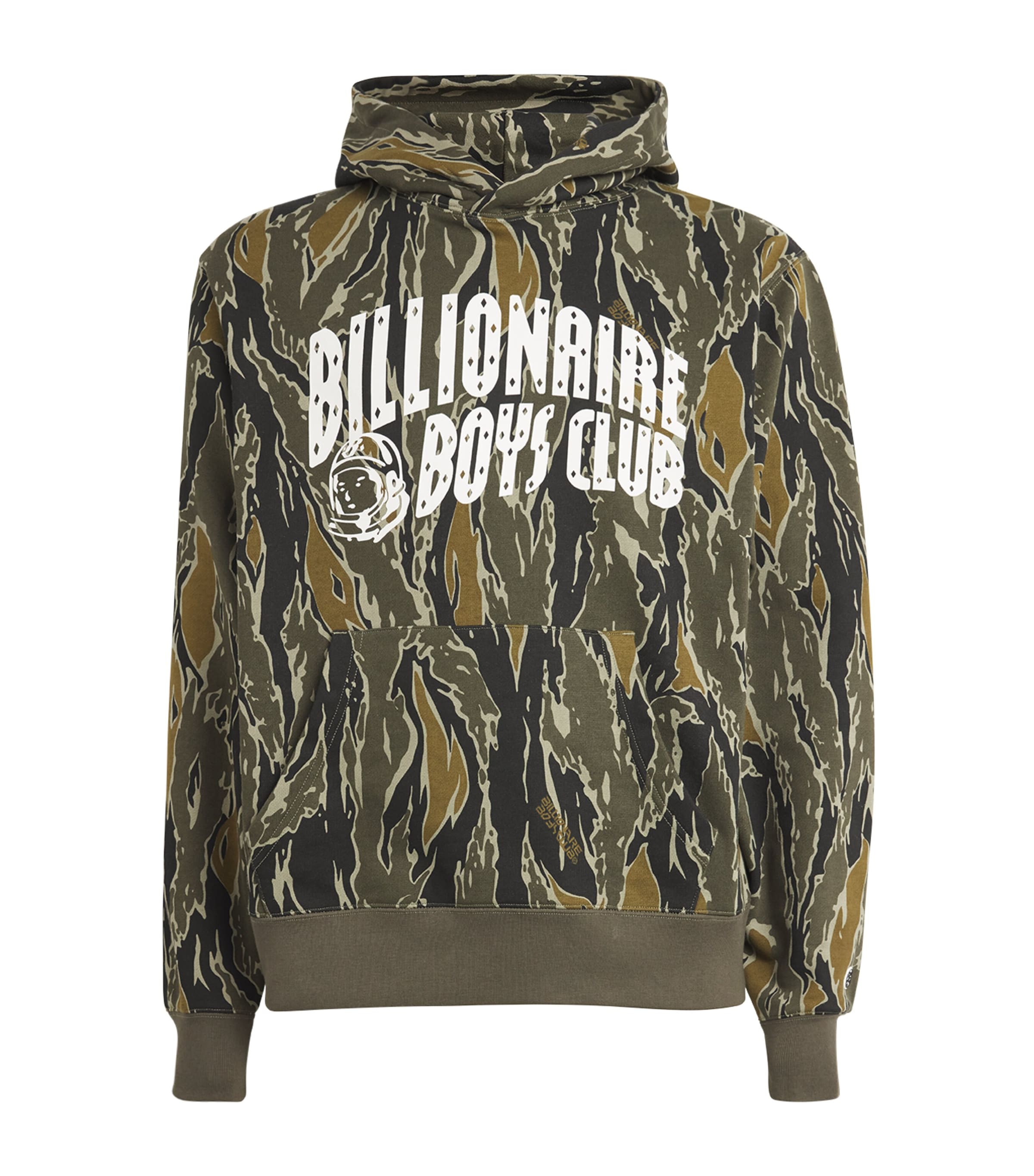 Billionaire Boys Club Camouflage Print Hoodie In Green