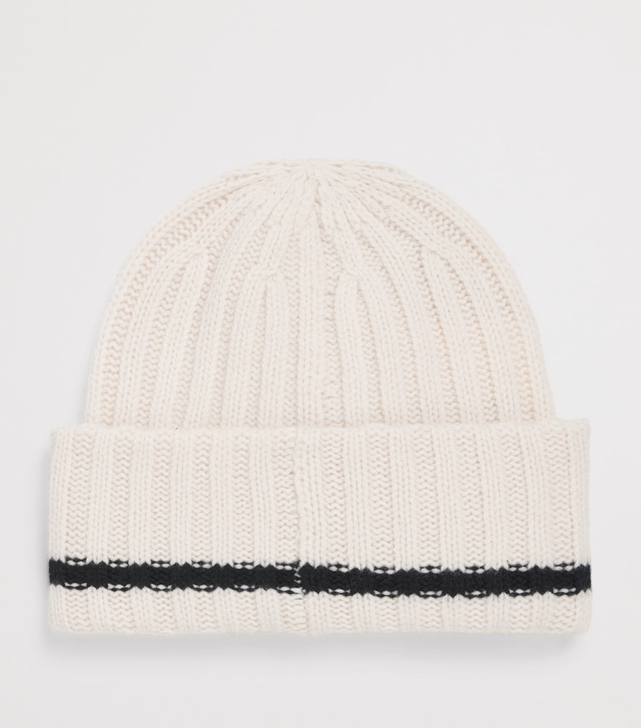 Wool Oversized Enso Beanie MOONBEAMU029 Image 2