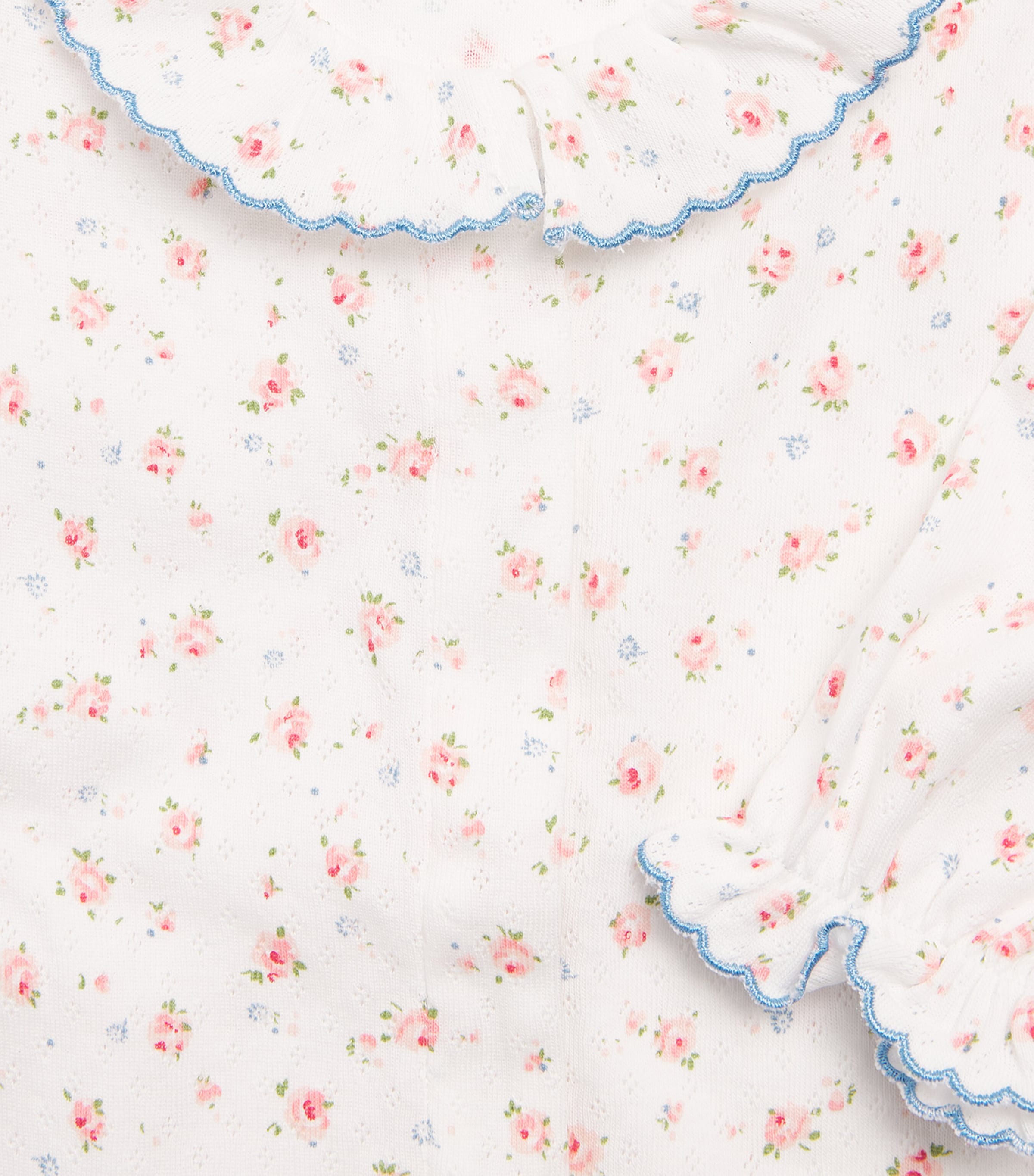 Cotton Floral All-In-One (0-24 Months) 13NACRE Image 3