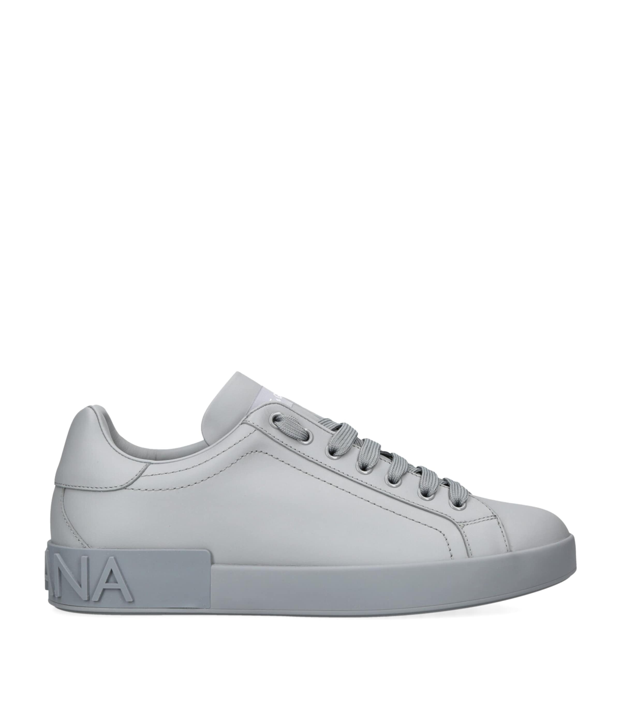 Dolce & Gabbana Portofino Sneakers In Gray