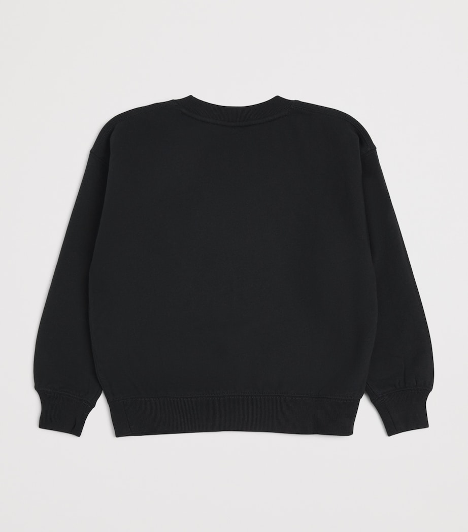 Ralph Lauren Kids Polo Bear Family Sweatshirt (2-7 Years) Polo Black Image 2