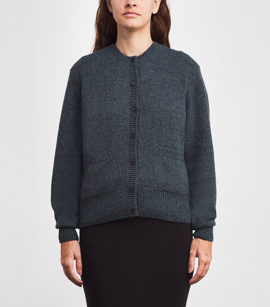 Donegal Cashmere Cardigan 006336 STORM DONEGAL Image 3