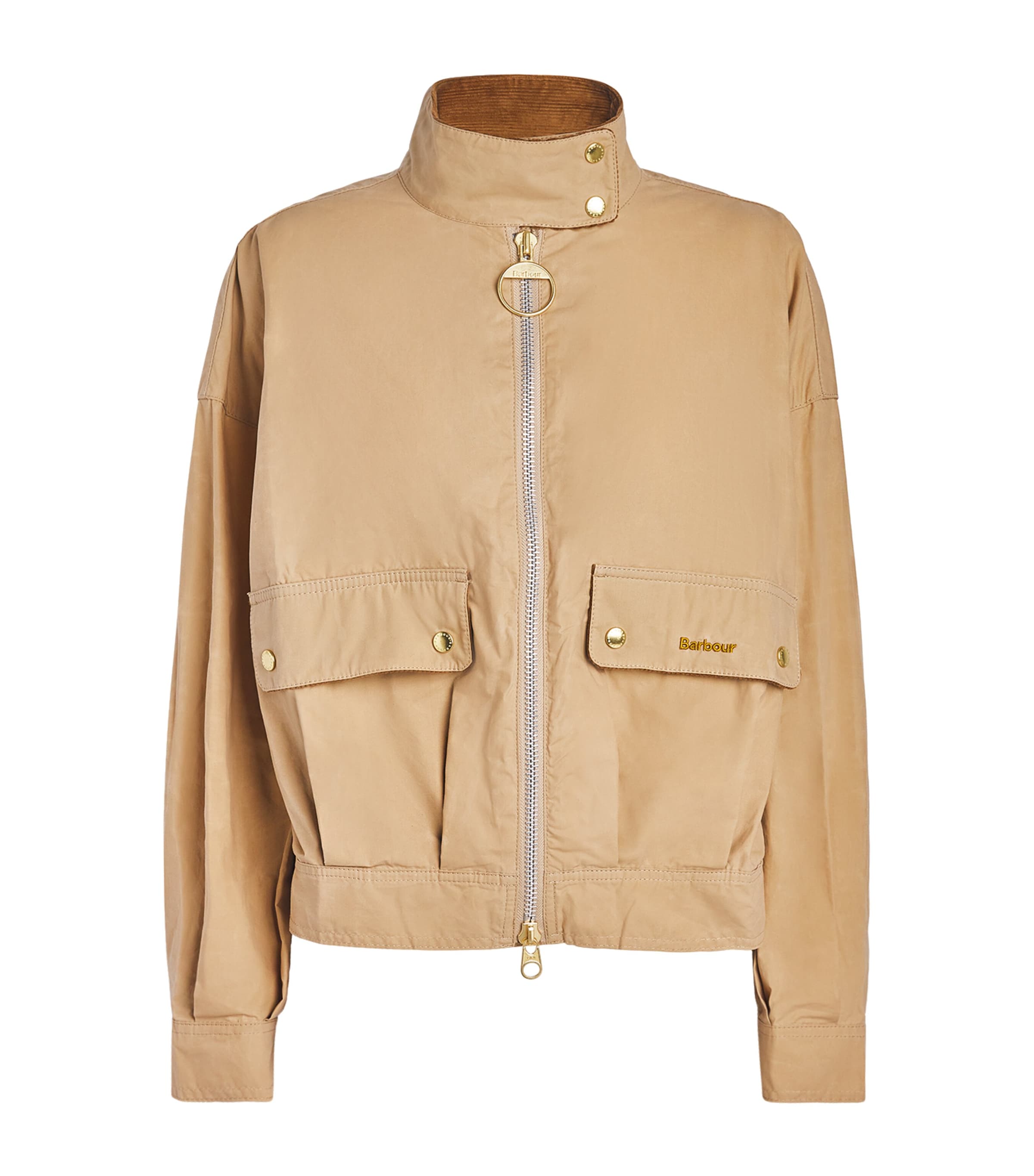 Barbour Womens Blackthorn Jacket Beige/beige Tattersa Image 1