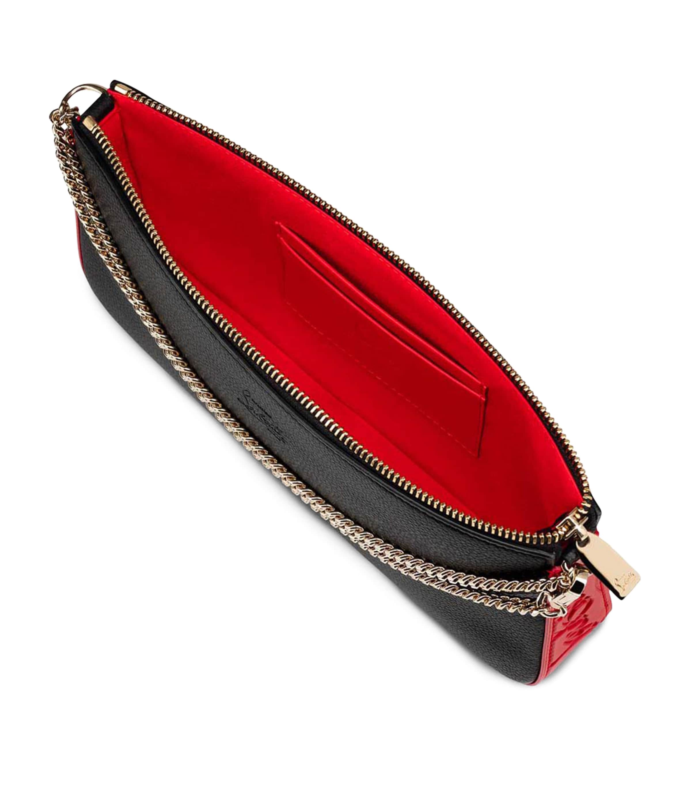 【関税込み】Christian Louboutin Pouches Blaster - Pouch - Calf leather - Black - Christian Louboutin