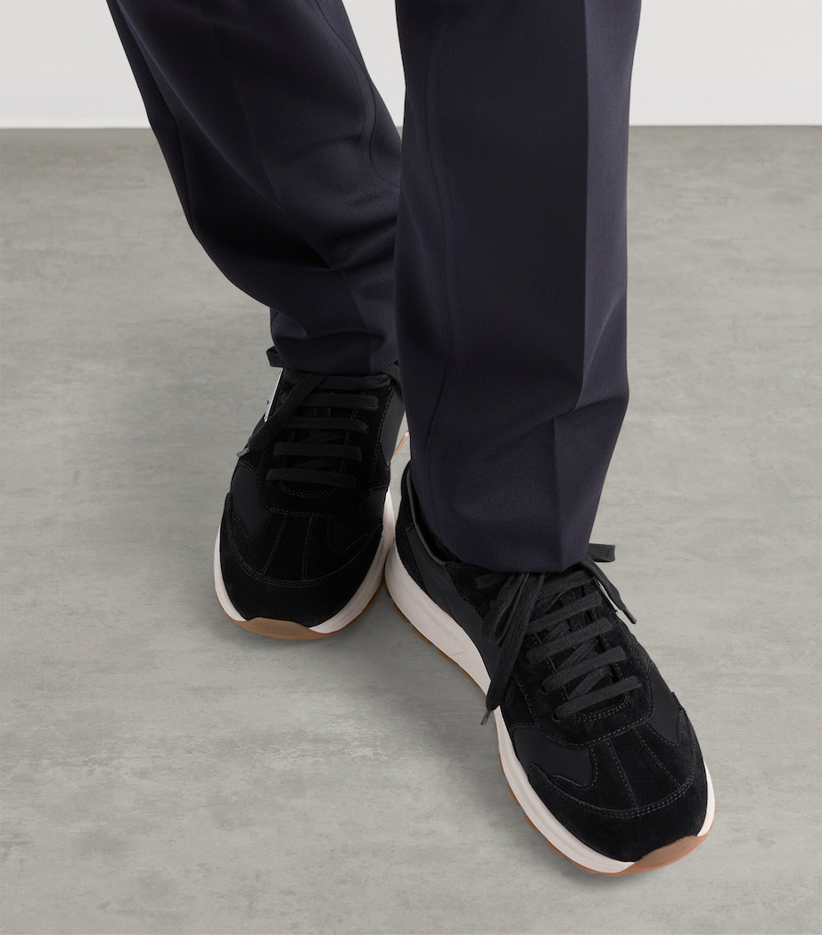 Re-Nylon and Suede Prax 2.0 Sneakers F0632 Image 3