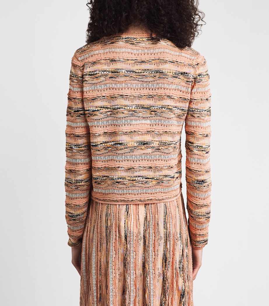 Ulla Johnson Womens Knitted Mia Cardigan Hibiscus Image 5