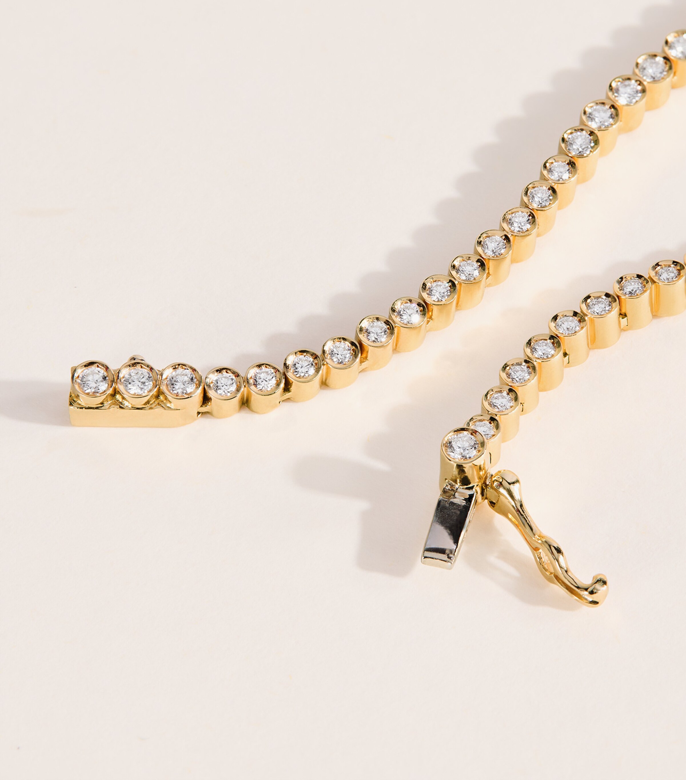 Sophie Bille Brahe Yellow Gold and Diamond Collier d’Escargot Necklace Yellow Gold Image 3
