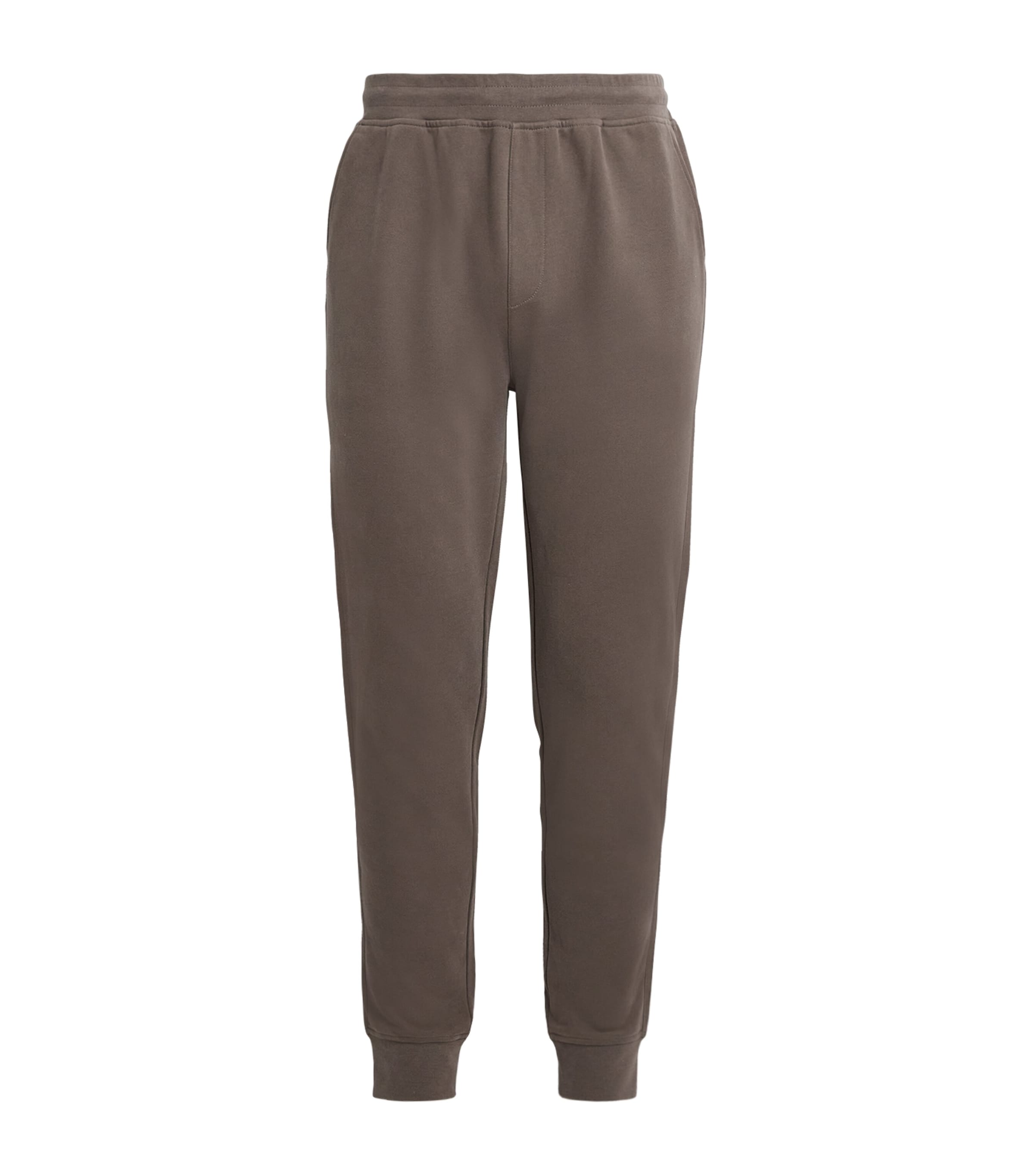Corneliani Cotton Sweatpants In Brown