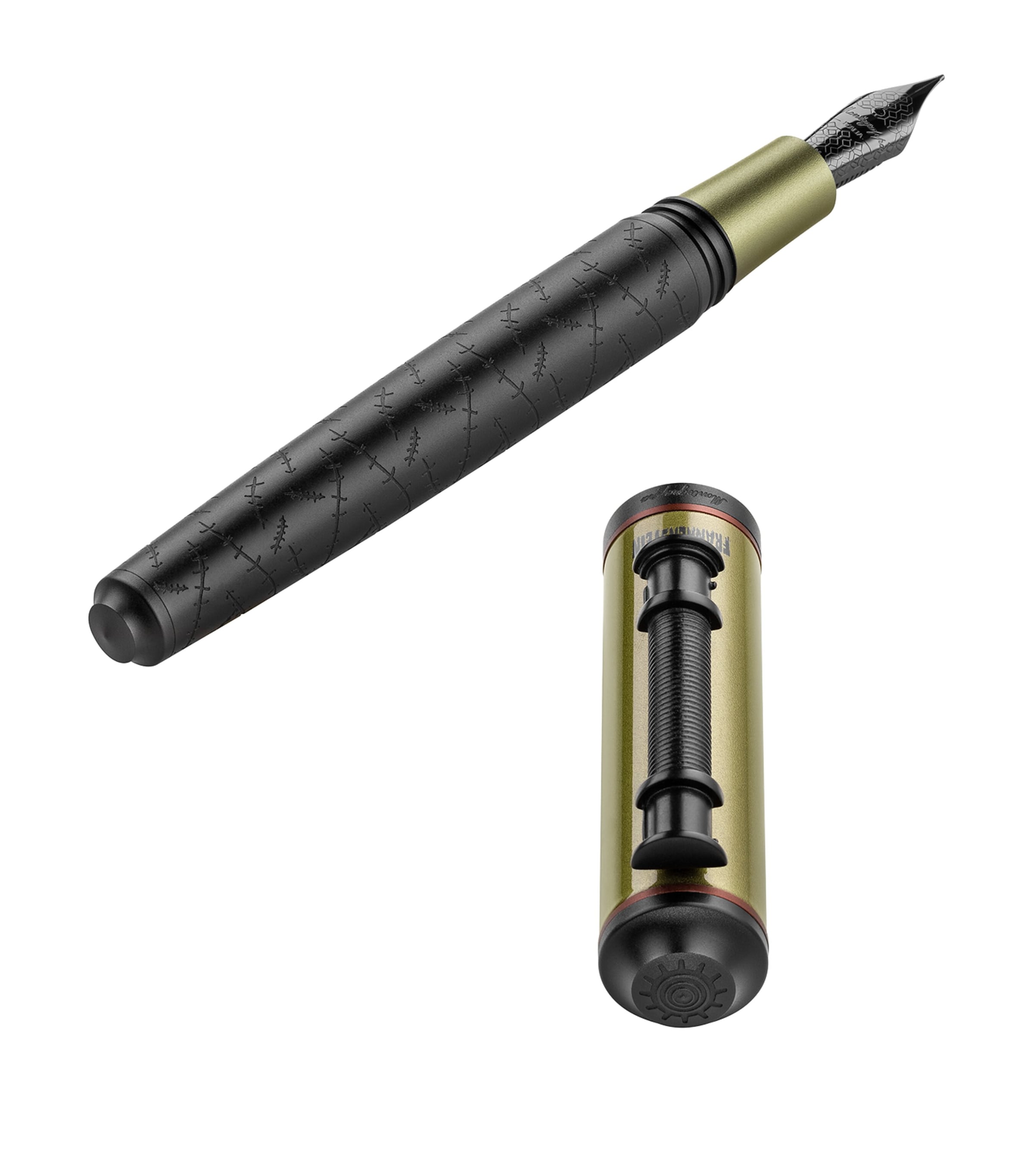 Montegrappa Universal Monsters Frankenstein Fountain Pen Black & Green Image 3