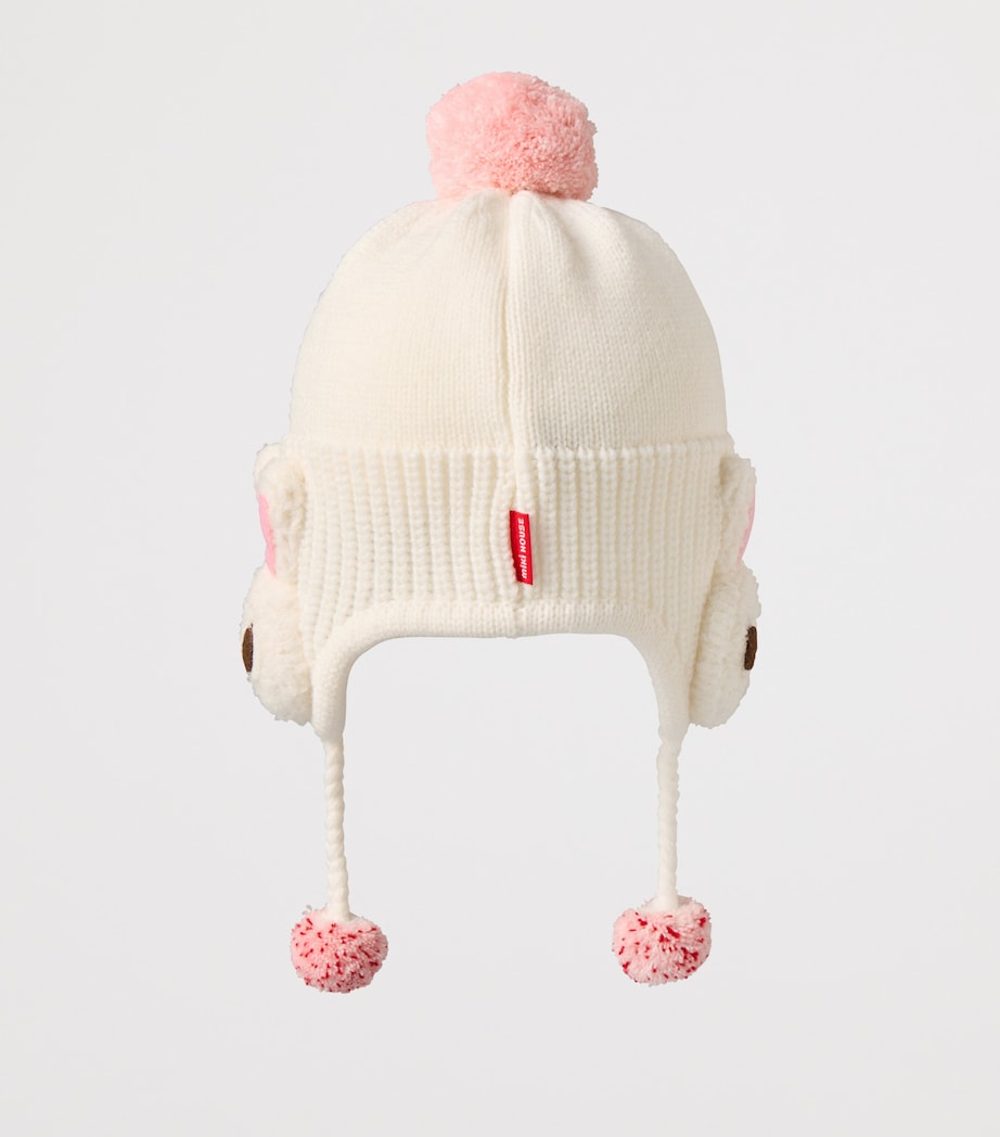 Miki House Knitted Bunny Beanie Image 5