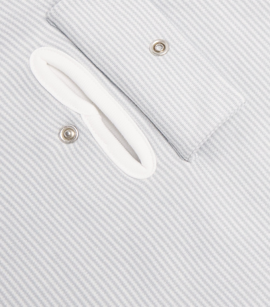 Bamboo-Cotton Clever Sleeping Bag BLUE STRIPE Image 3