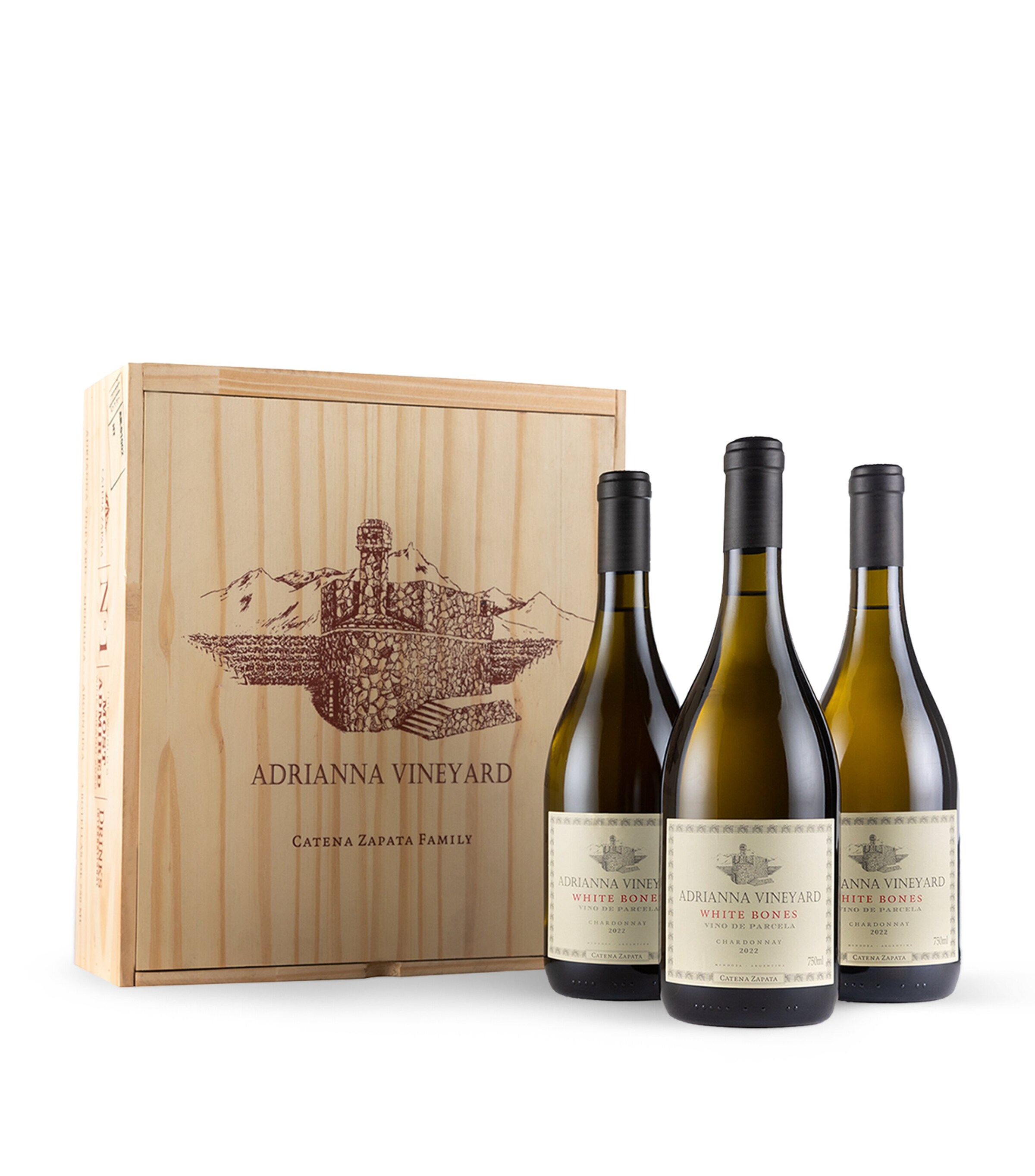 Adrianna Vineyard White Bones Chardonnay 2022 (75cl) – Mendoza, Argentina NO COLOUR Image 2