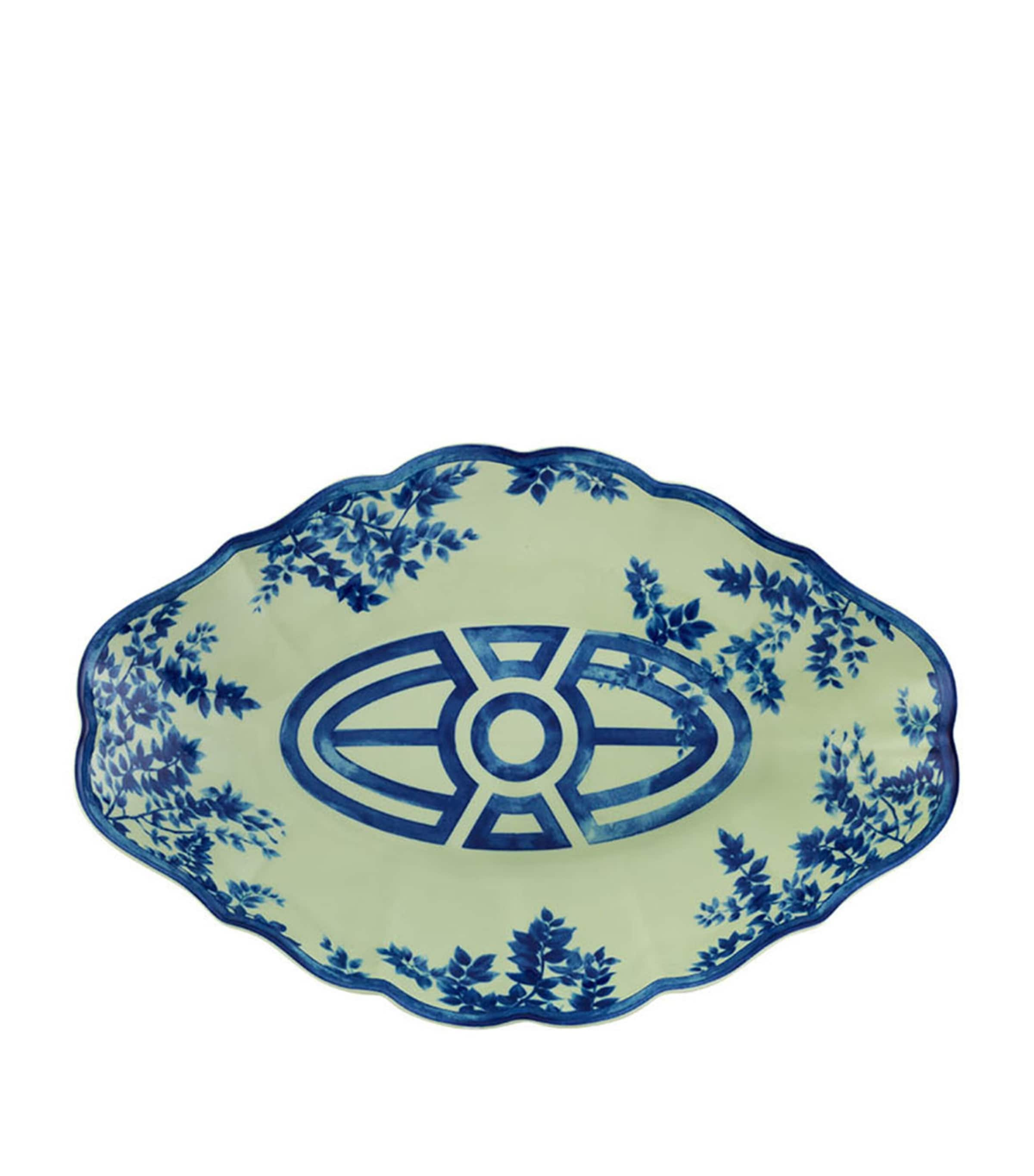 Vista Alegre The Meaning Platter In Blue