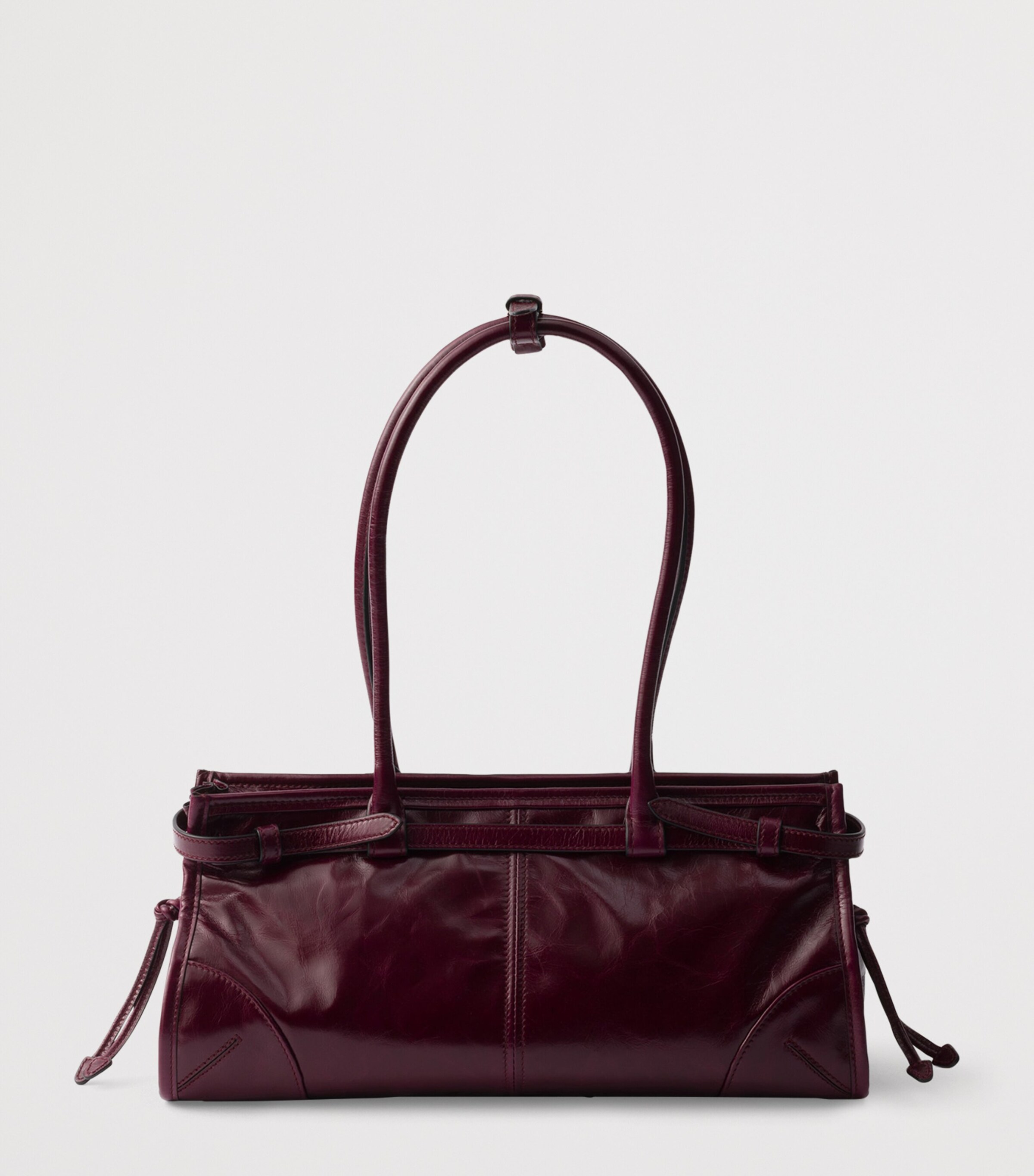 Prada Medium Leather Bonnie Top-Handle Bag Image 3