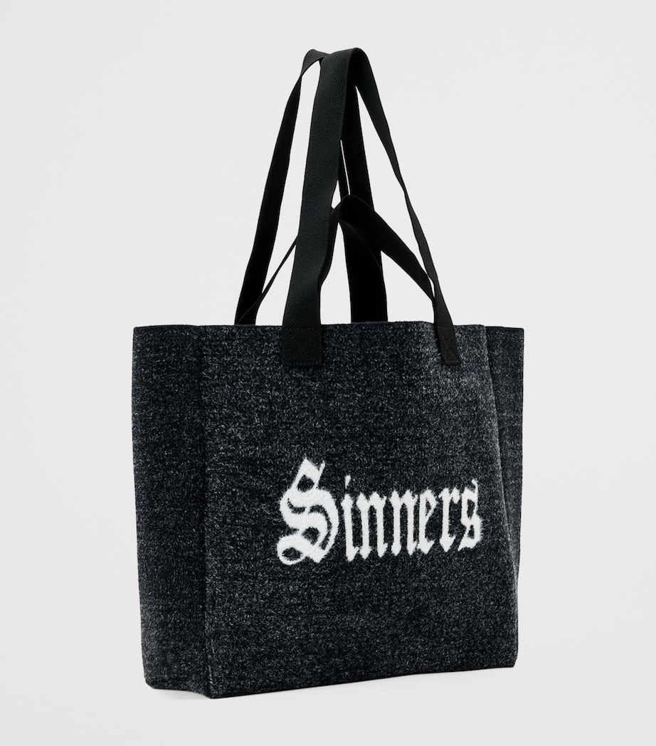 Saints and Sinners Izzy Tote Bag BLACK Image 2