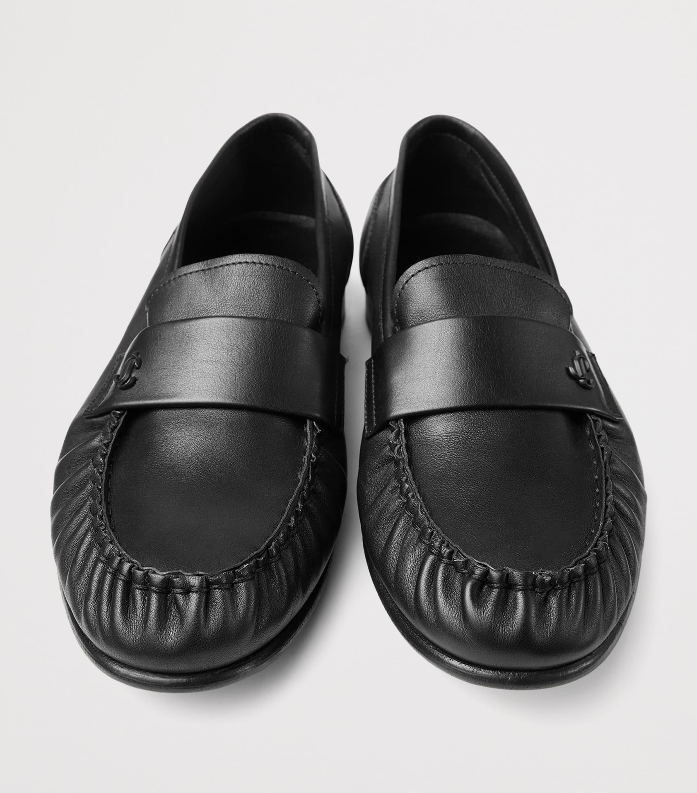 Ellis Leather Loafers BLACK Image 4
