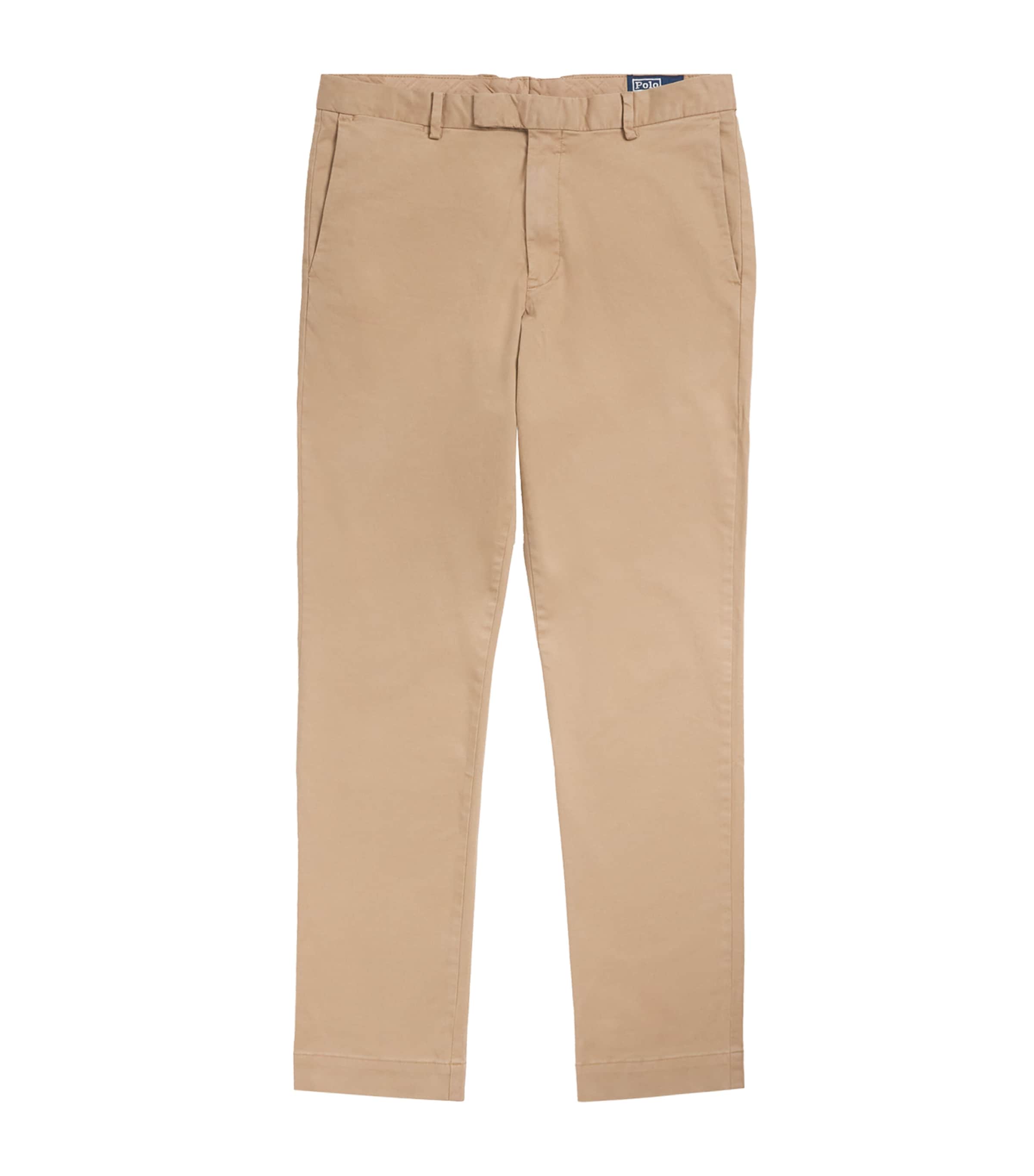 Polo Ralph Lauren Stretch-cotton Jarrett Slim Trousers In Neutral