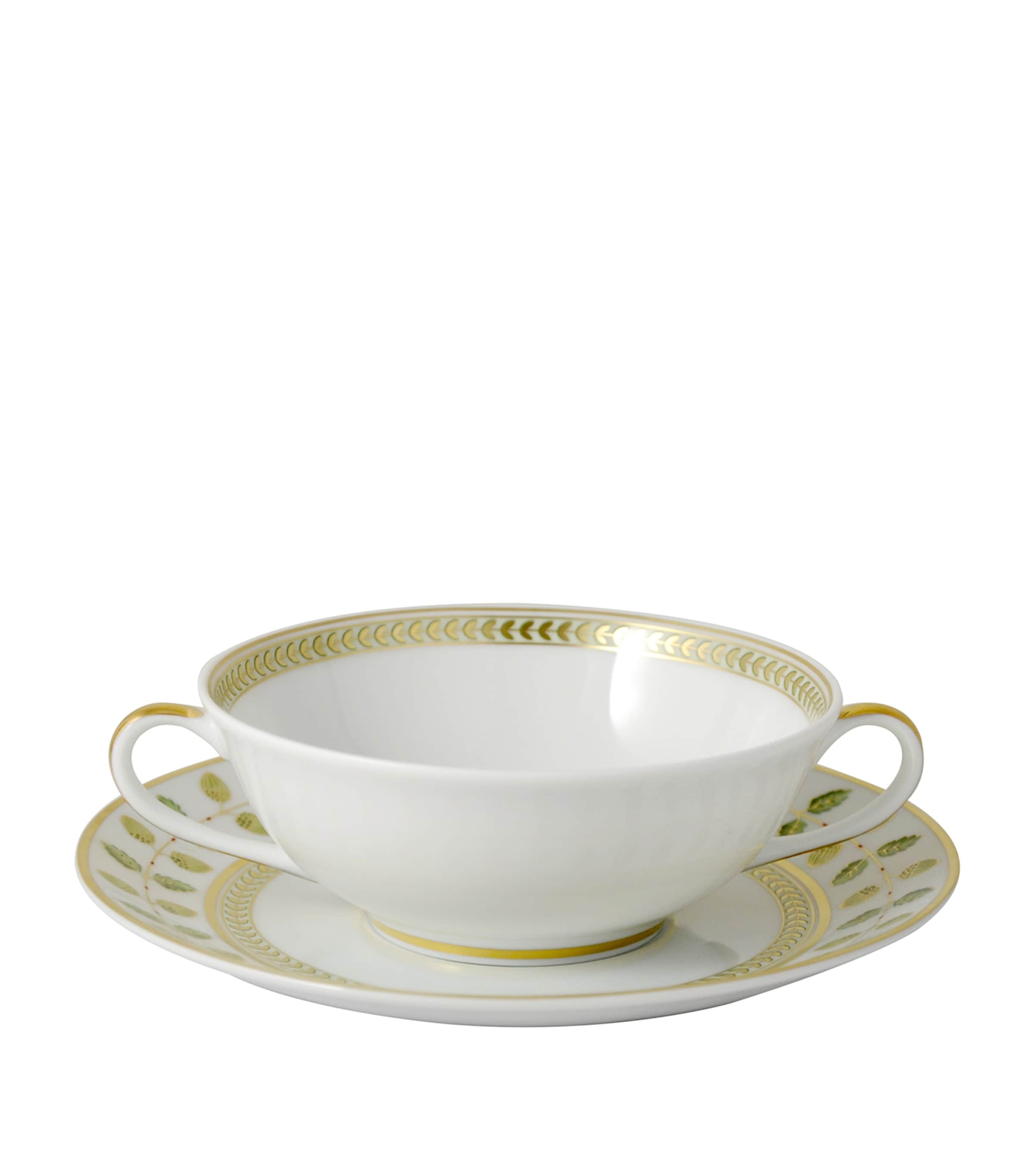 Bernardaud Constance Cream Cup And Saucer In Multi